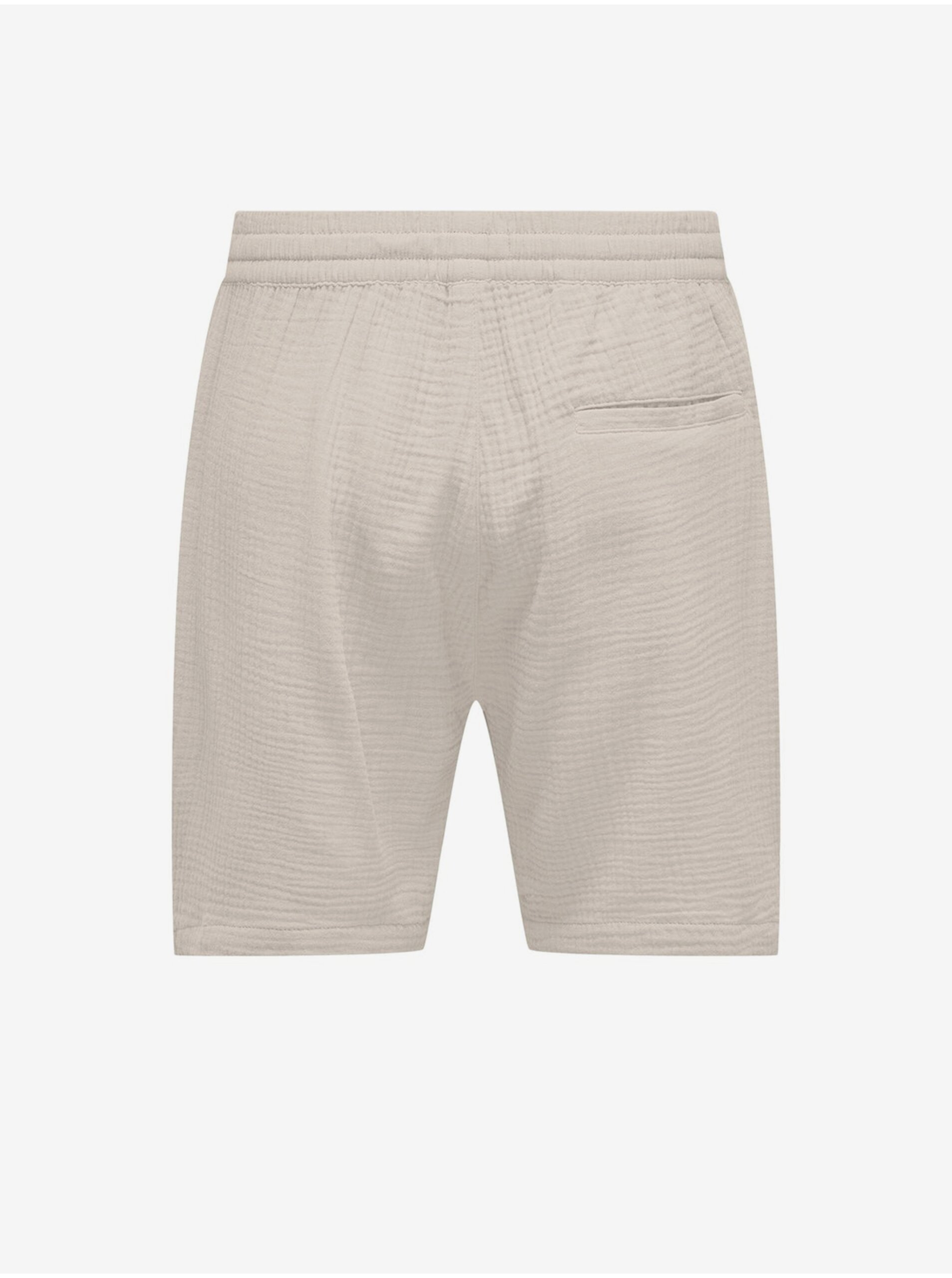 Pantaloni scurti pentru barbati ONLY &amp; SONS - bej