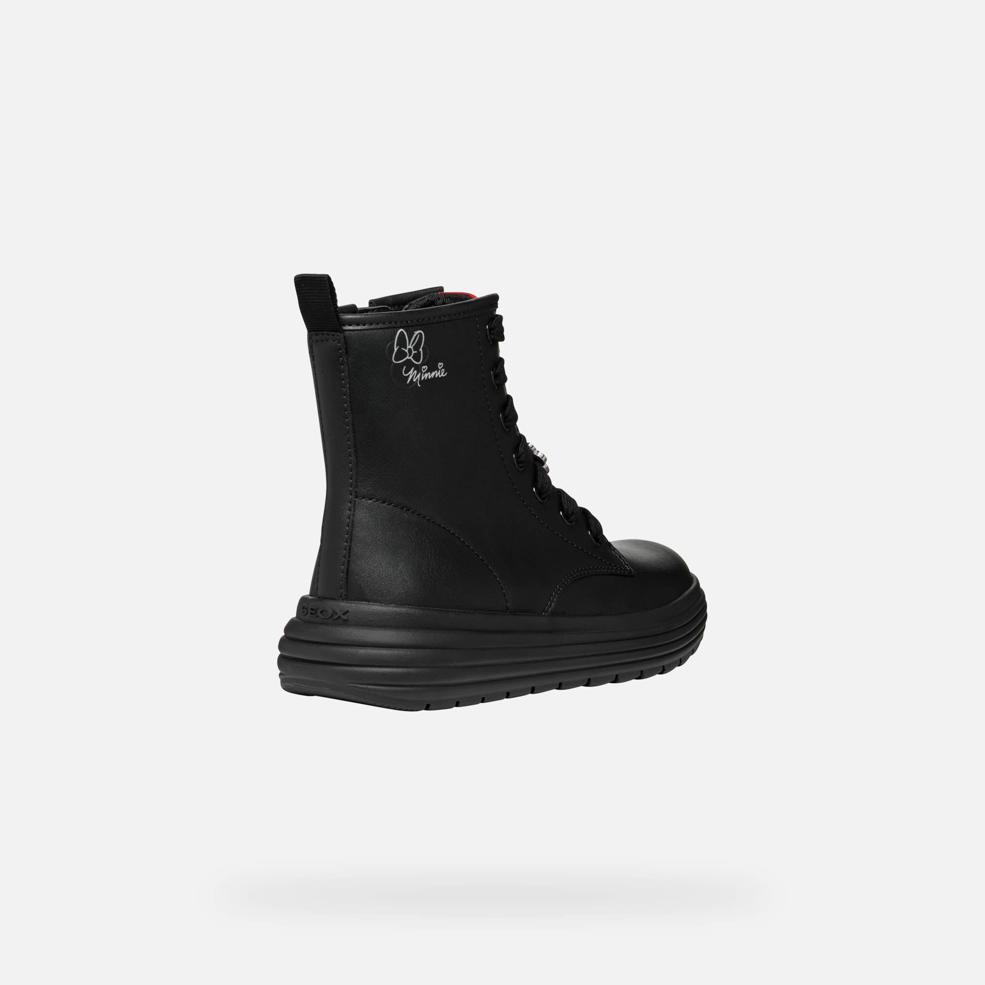 Black Girls Ankle Boots Geox Phaolae - Girls