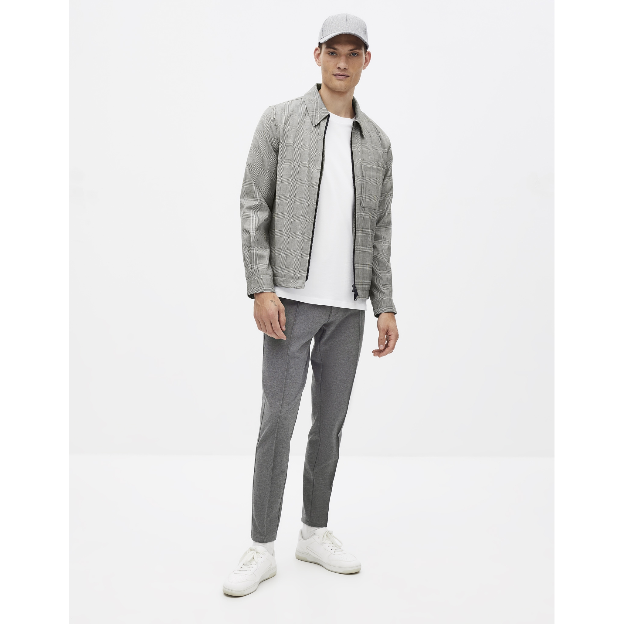 Pantaloni casual pentru barbati Celio - gri