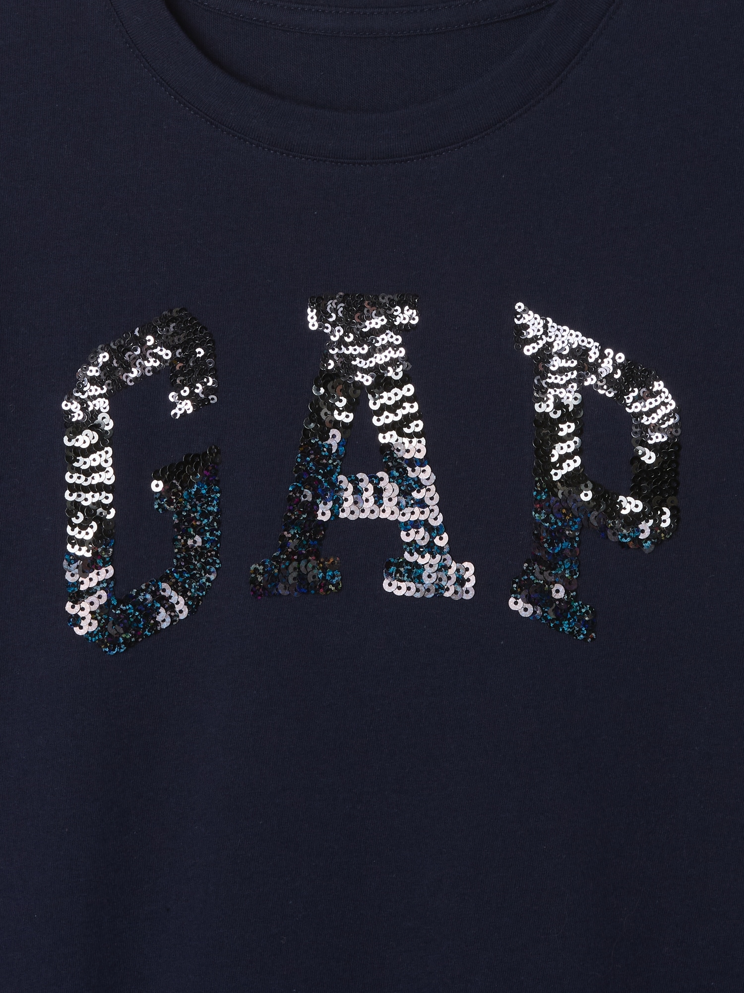 GAP Children's T-shirt with sequin logo - Girls