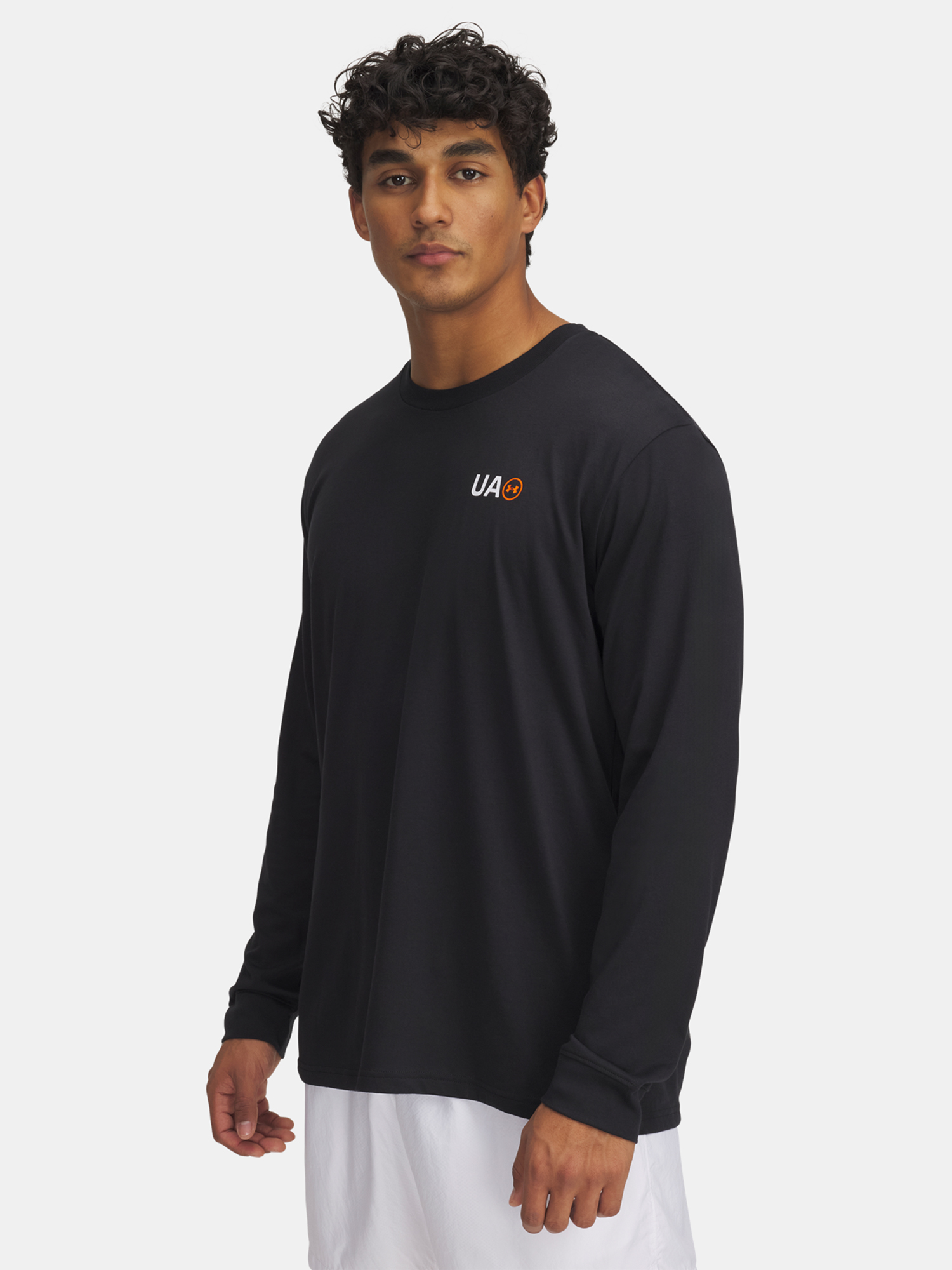 Men's T-shirt Under Armour UA M WORKWEAR LOGO LS - Men's