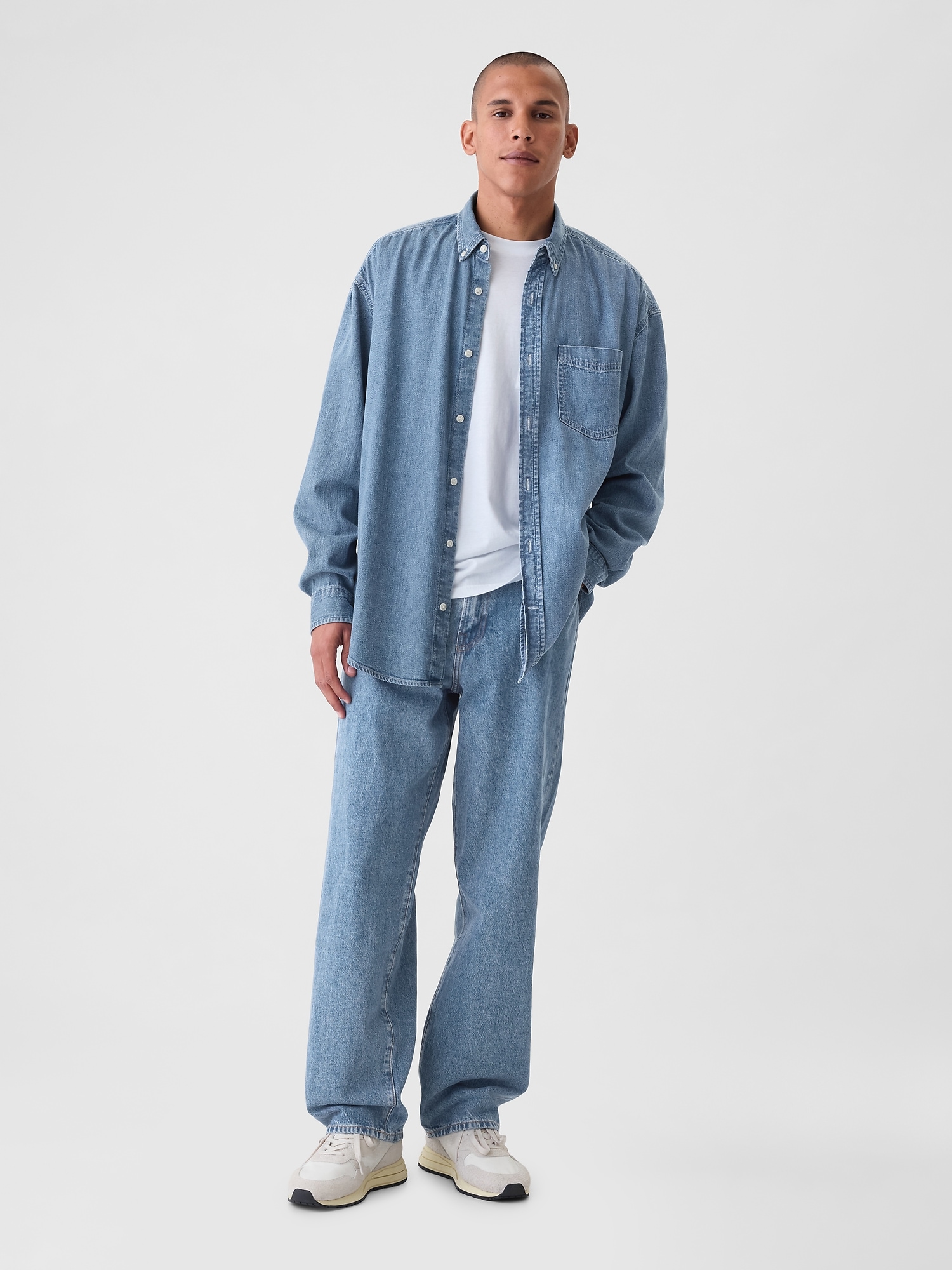 GAP Denim Oversize Shirt - Men's