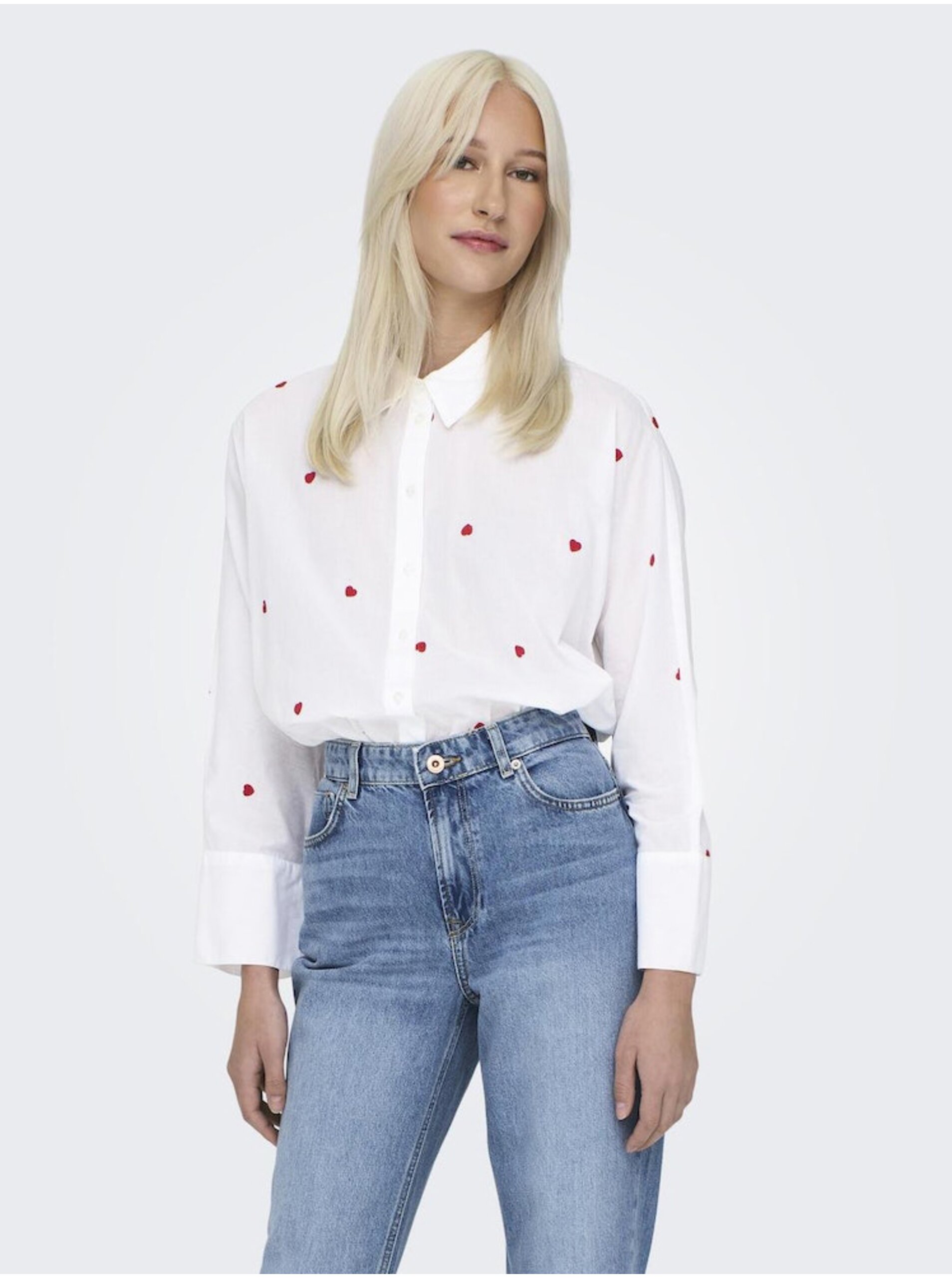 White women's patterned shirt ONLY New Lina - Women's