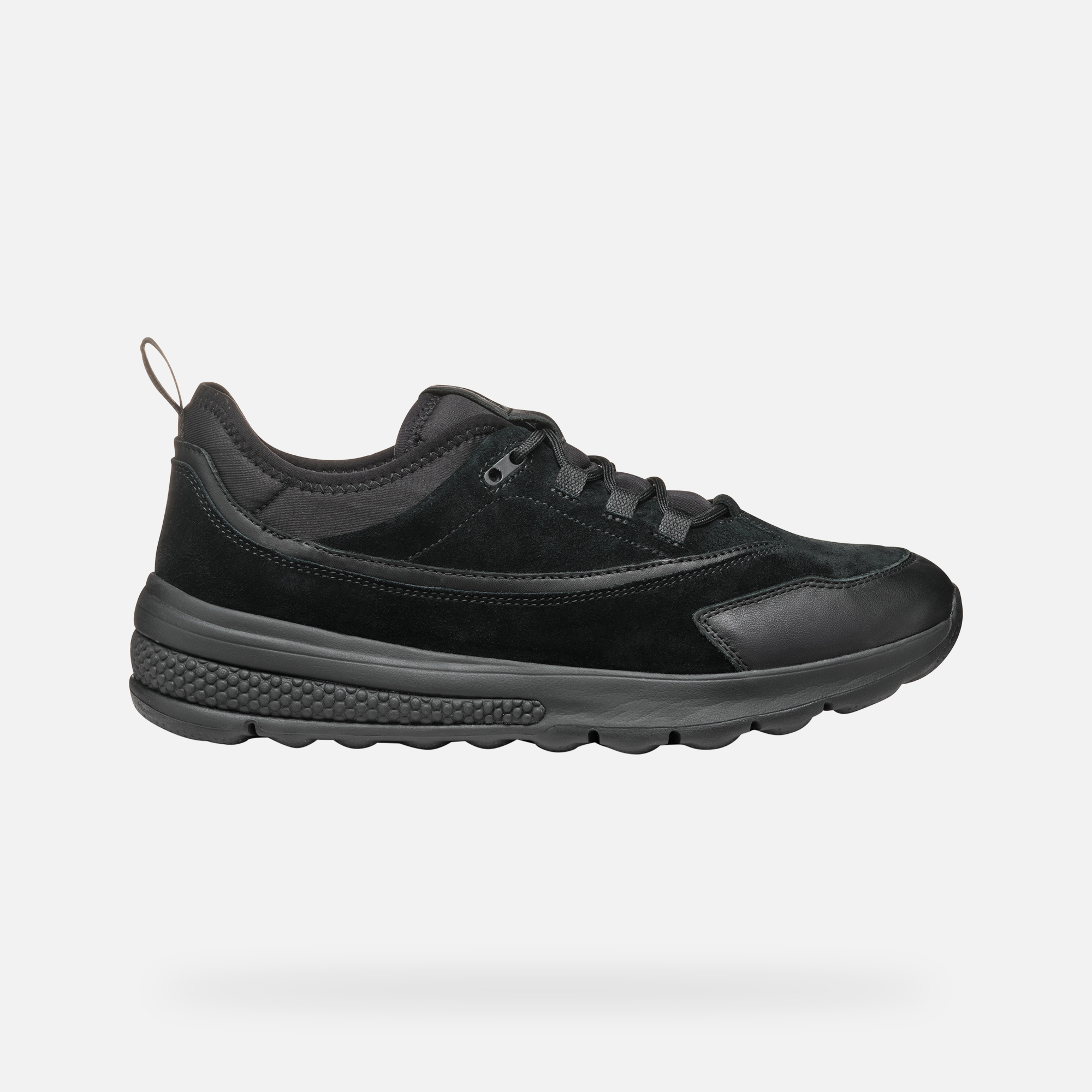 Black men's sneakers Geox Spherica Actif - Men's