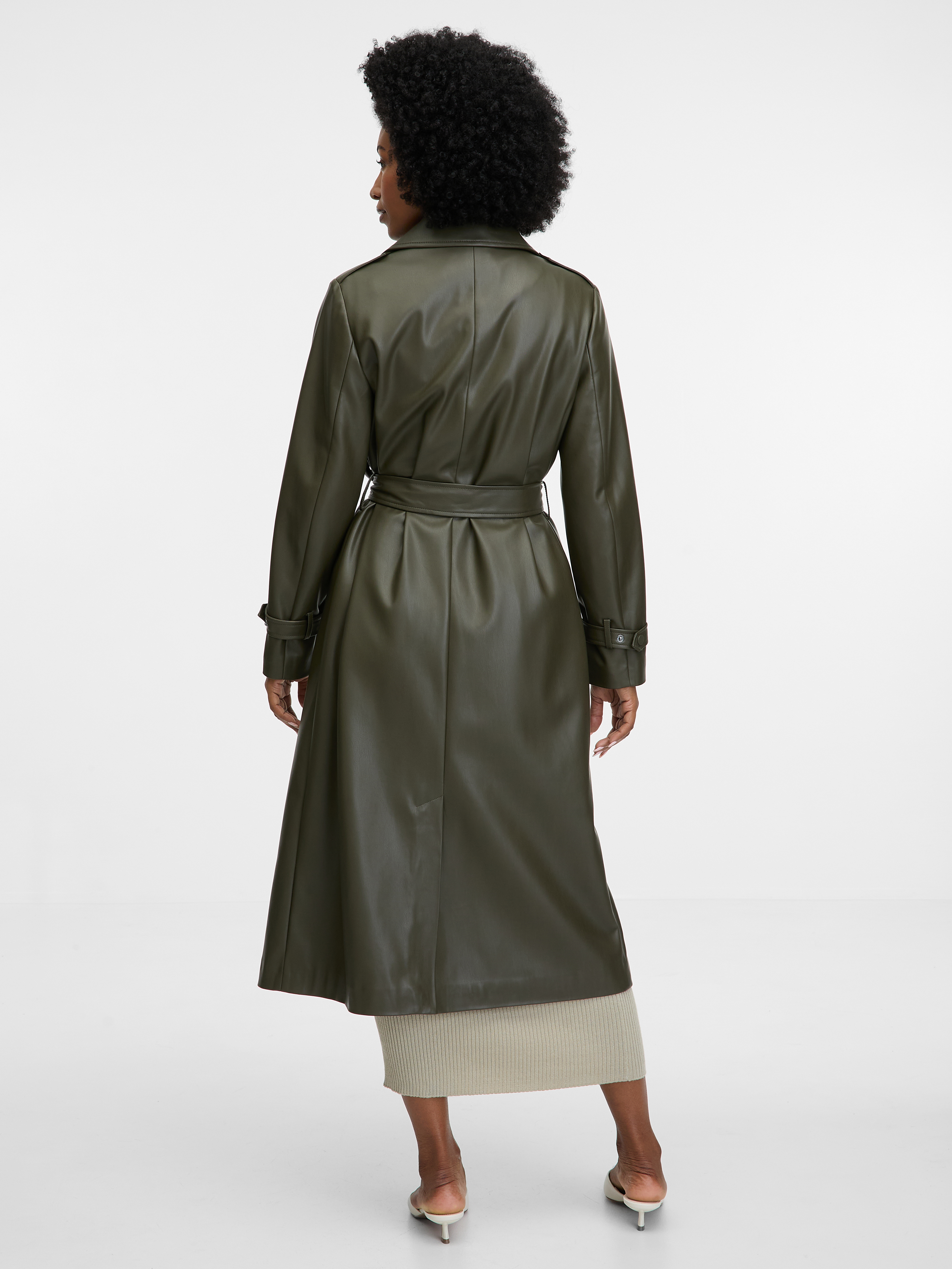 Khaki women's trench coat ORSAY - Women's