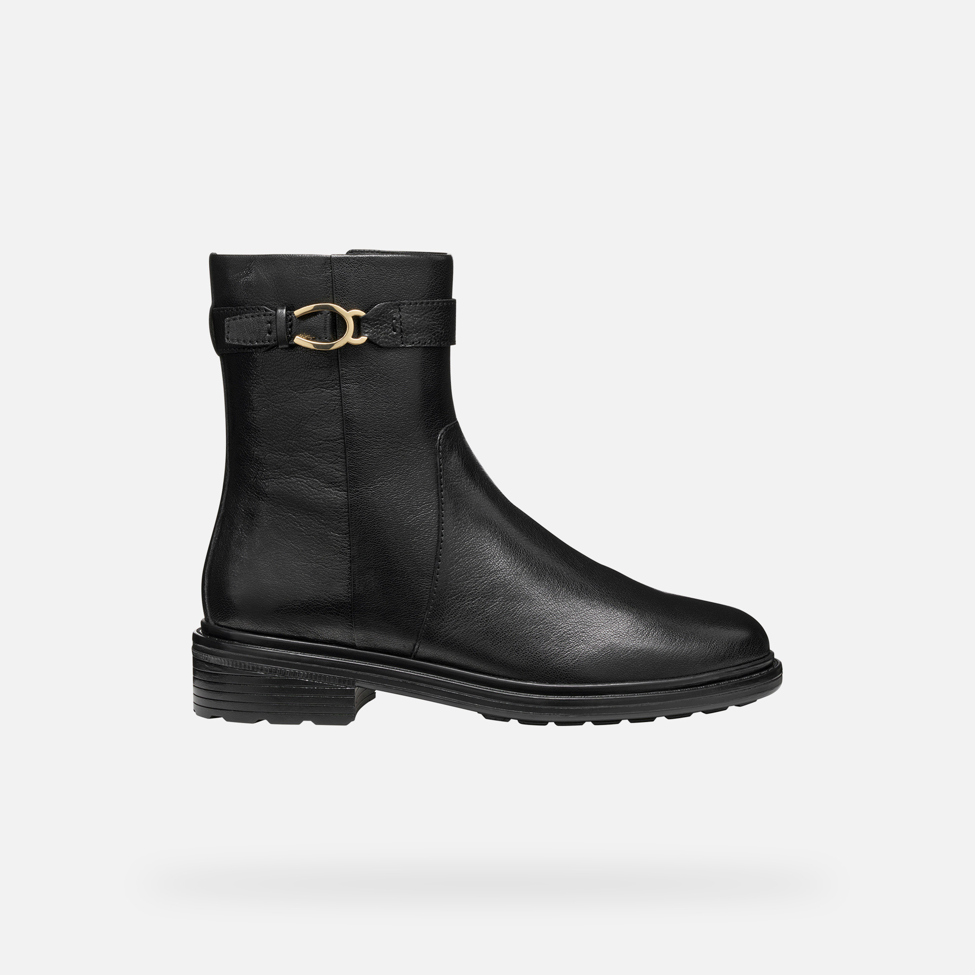 Black Women's Ankle Boots Geox Walk Pleasure - Ladies