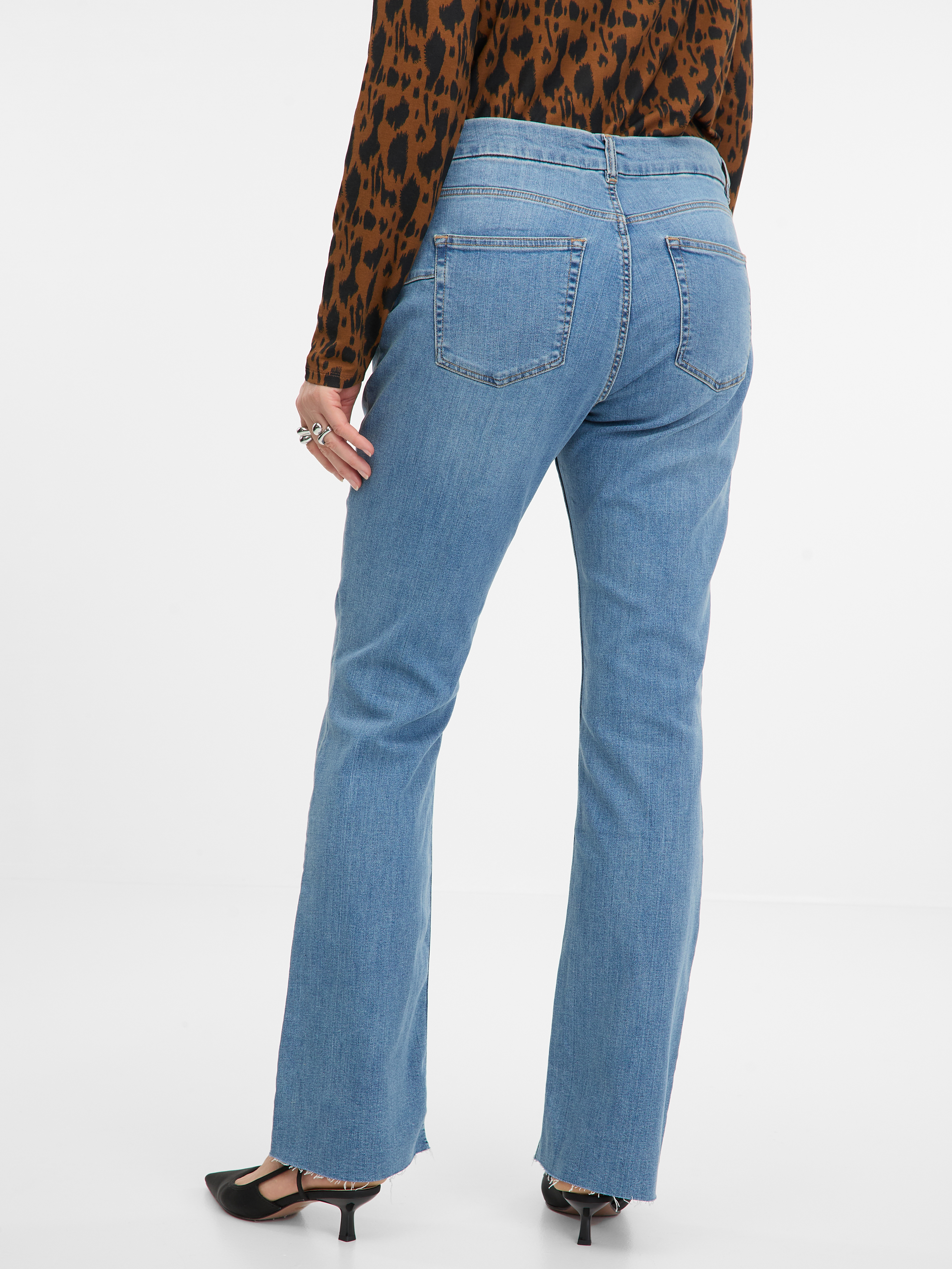 Light blue women's bootcut jeans ORSAY - Women