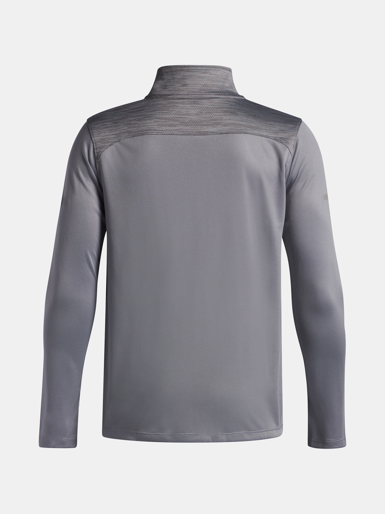 Boys' T-shirt Under Armour UA Tech Utility 1/4 Zip-GRY - Boys