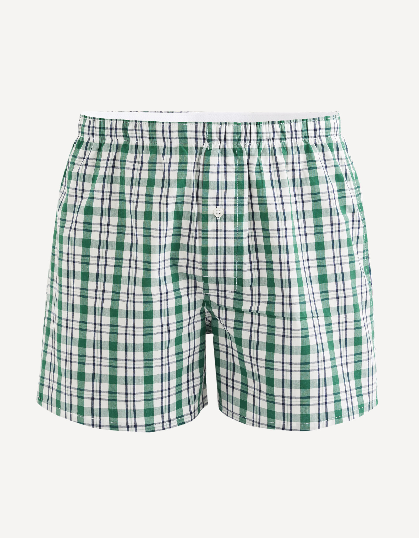 Celio Plaid Shorts Biboucheck - Men
