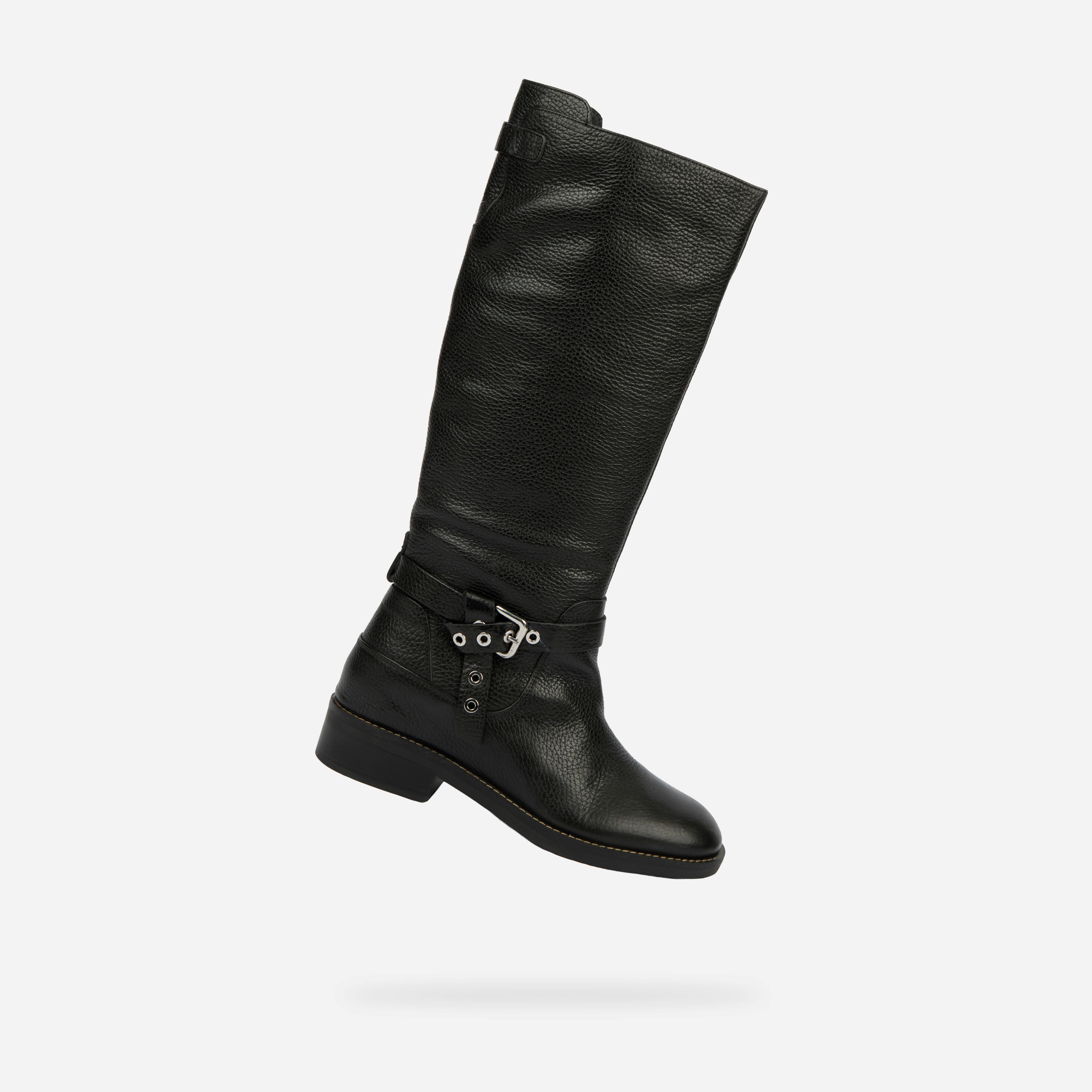 Black Women&#039;s Geox Larysse Boots - Women&#039;s