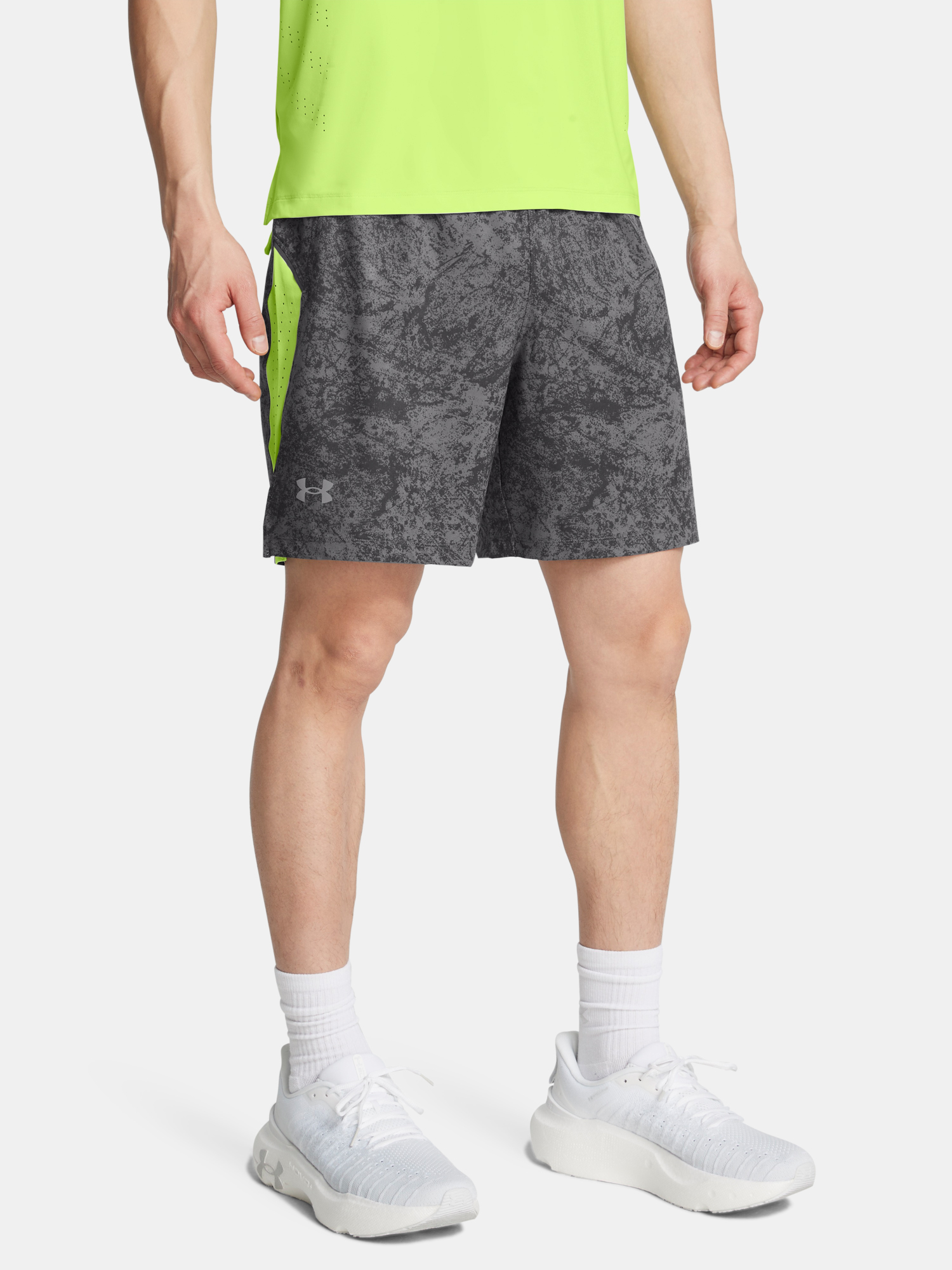 Under Armour Pánské kraťasy UA LAUNCH PRO 7'' PRTD SHORT - Pánské