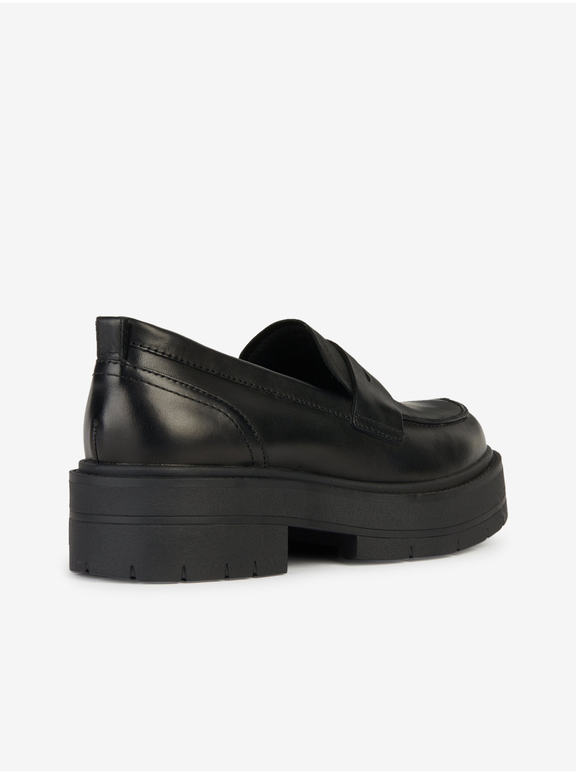 Balerini, mocasini pentru femei Geox - negru