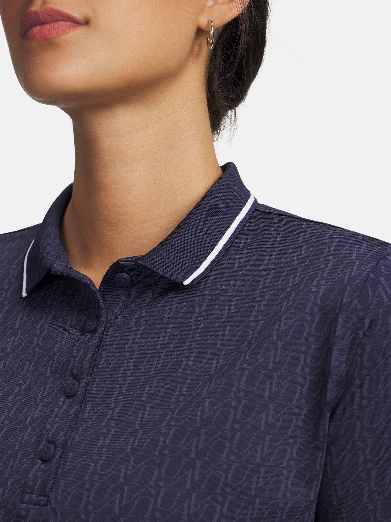 Under Armour UA Playoff Jacquard Polo-BLU Women's T-Shirt - Women's