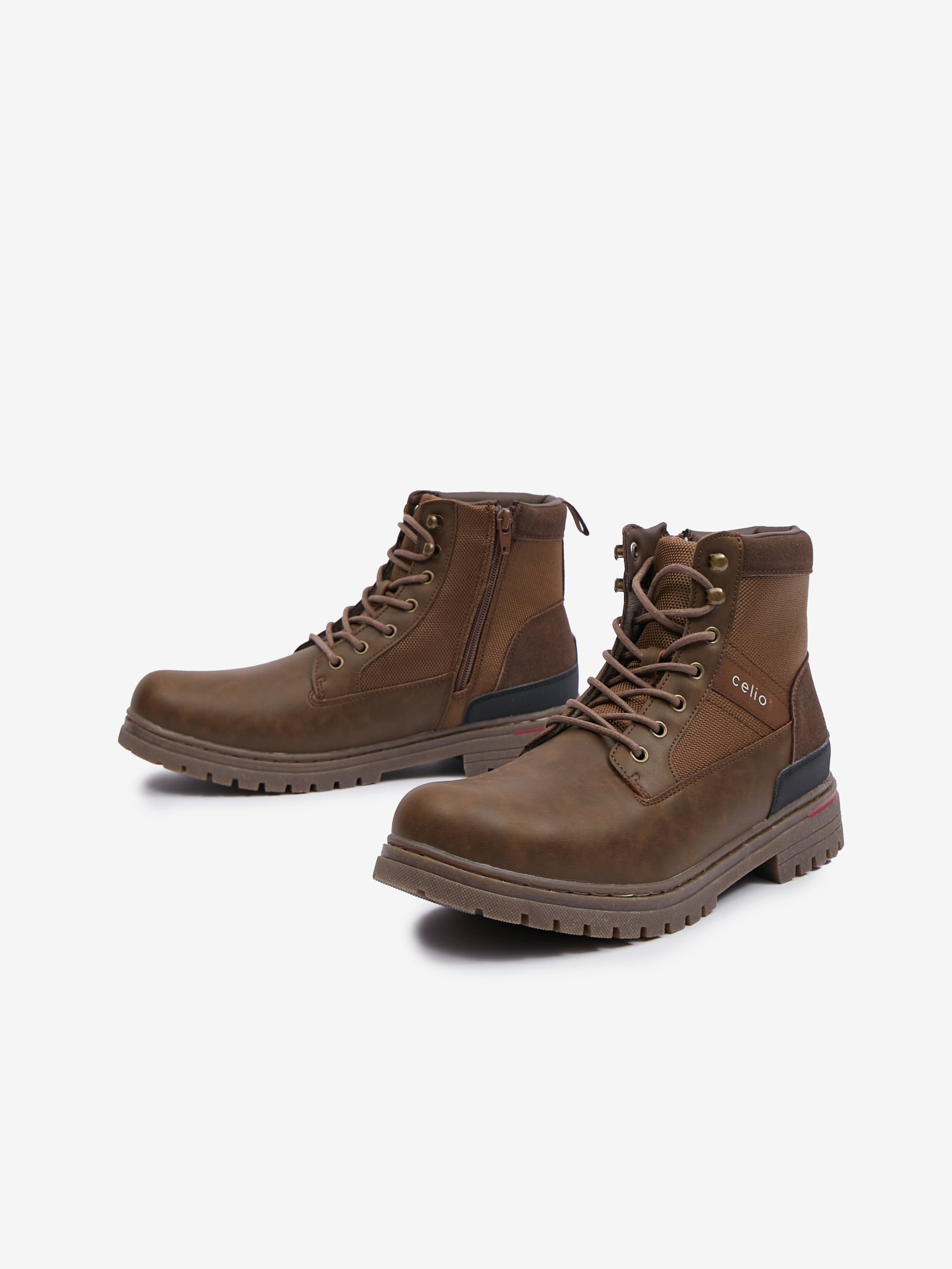Celio Brown ankle boots - Men&#039;s