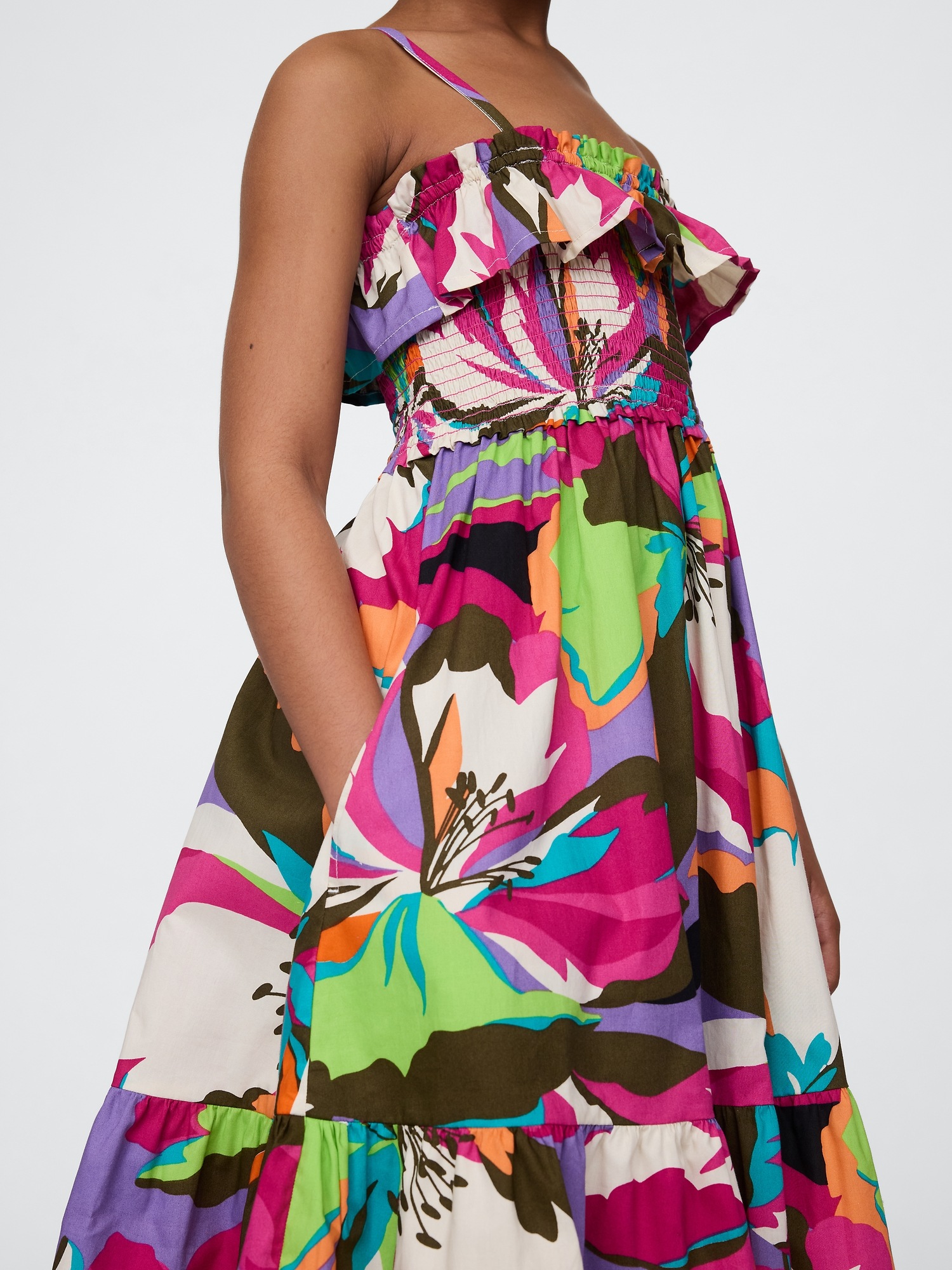 GAP Children's dress with ruffles - Girls