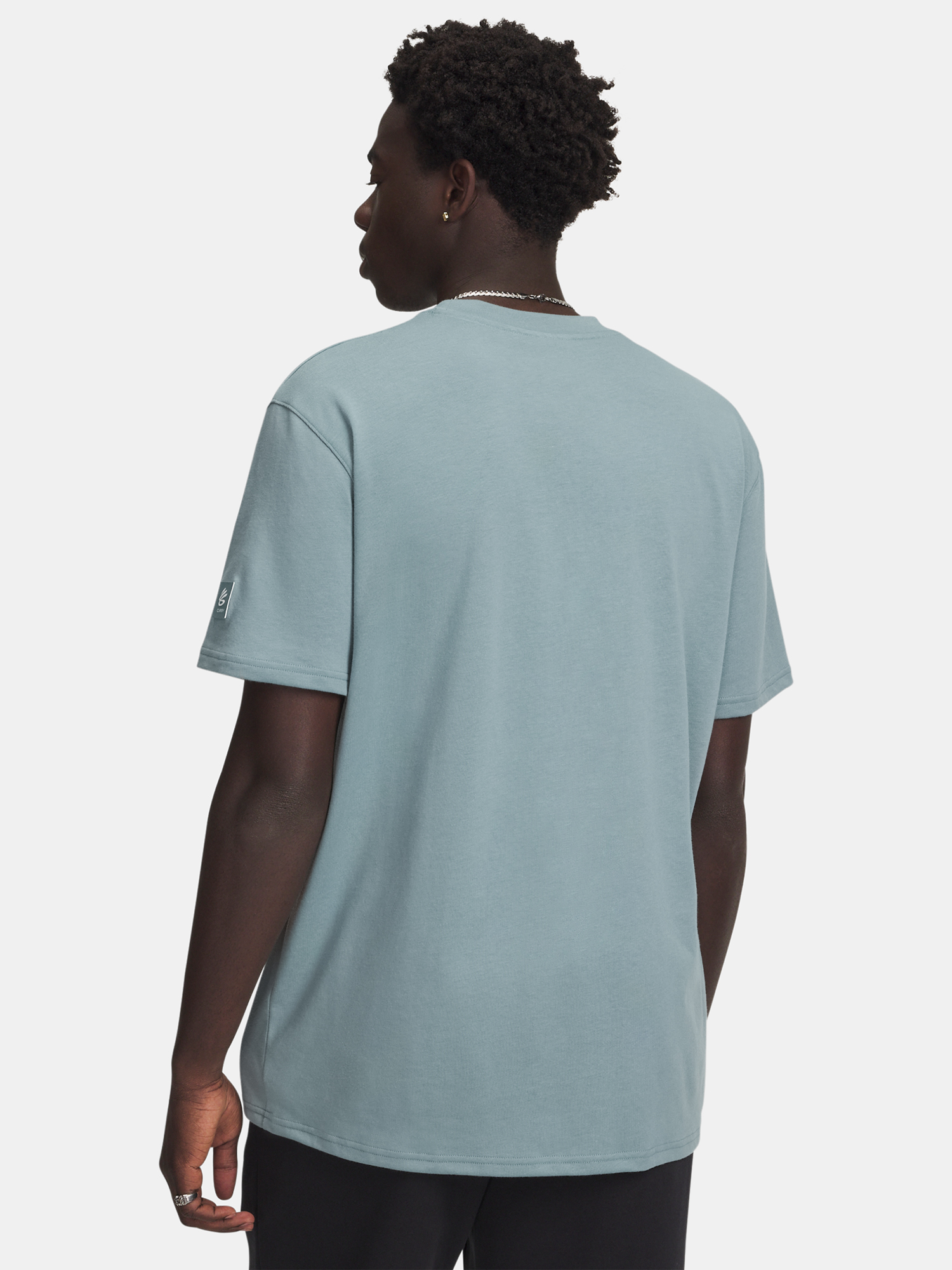 Men's T-shirt Under Armour Curry Verbiage Tee 1-GRN - Men's