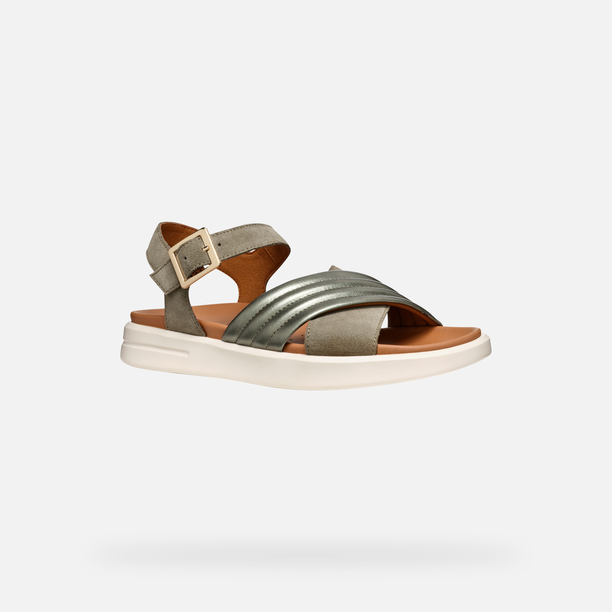 Grey Women&#039;s Sandals Geox Xand 2S - Women&#039;s