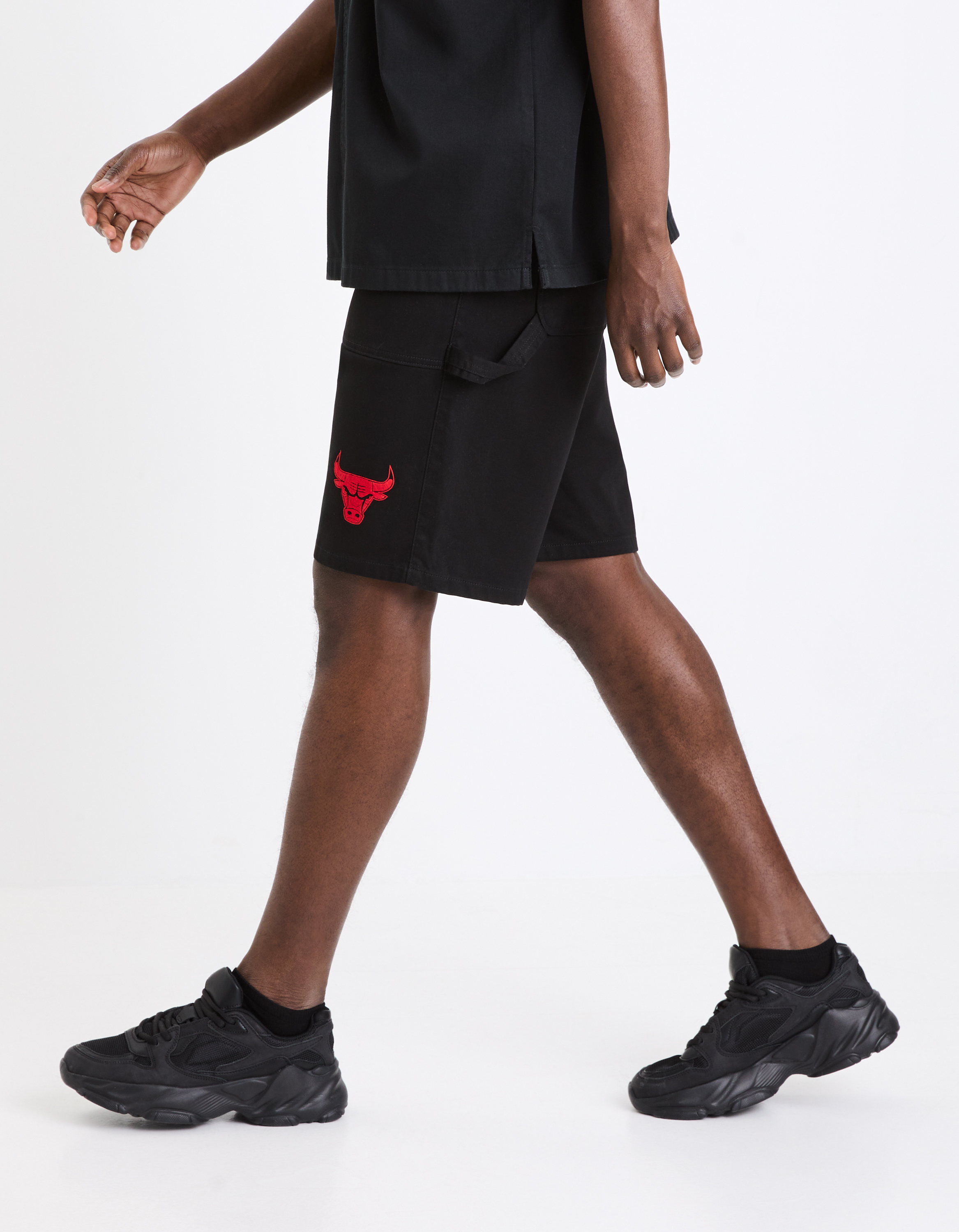 Pantaloni scurti pentru barbati Celio - negru
