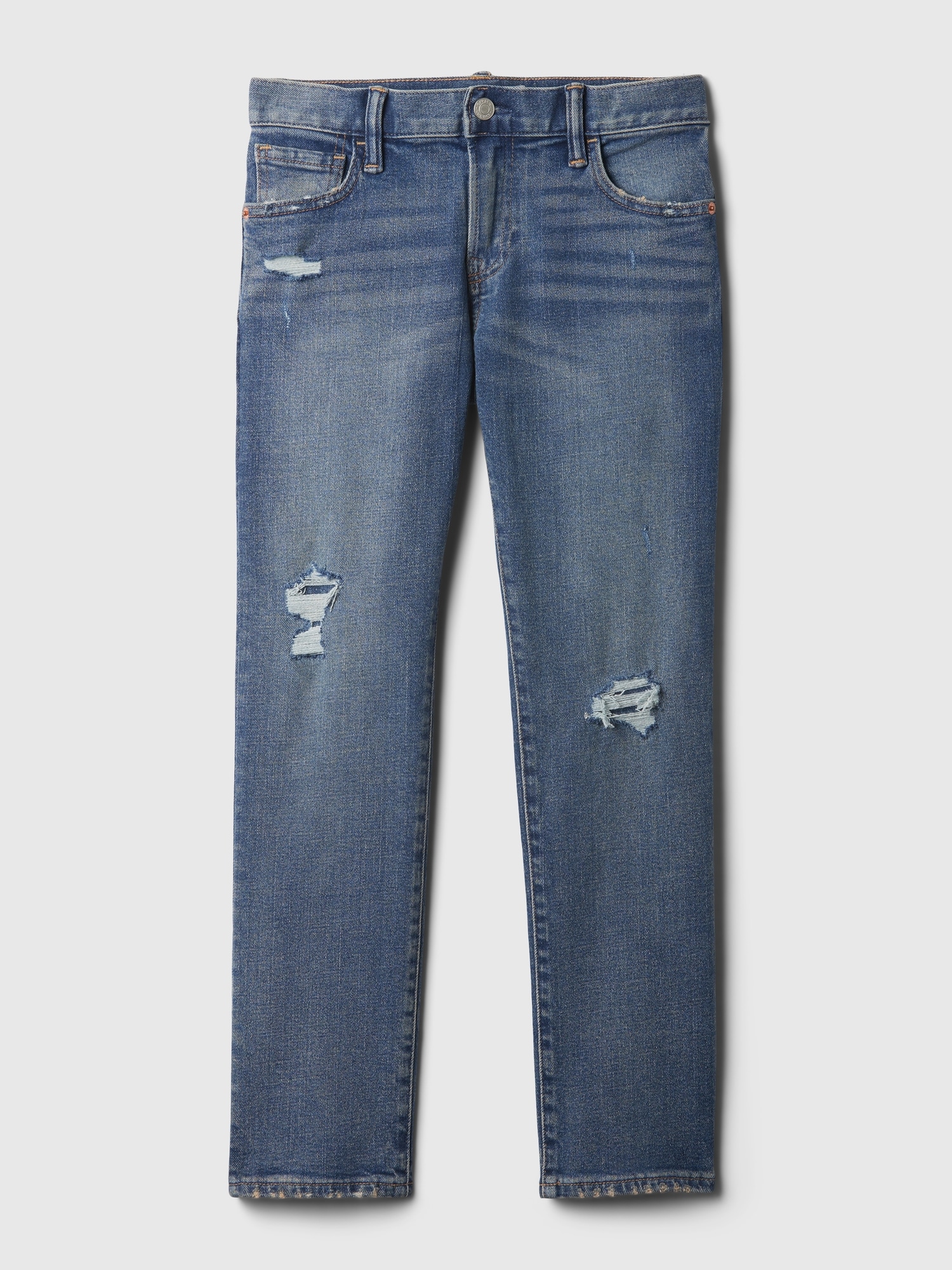 GAP Children&#039;s slim jeans Rip &amp; Repair - Boys