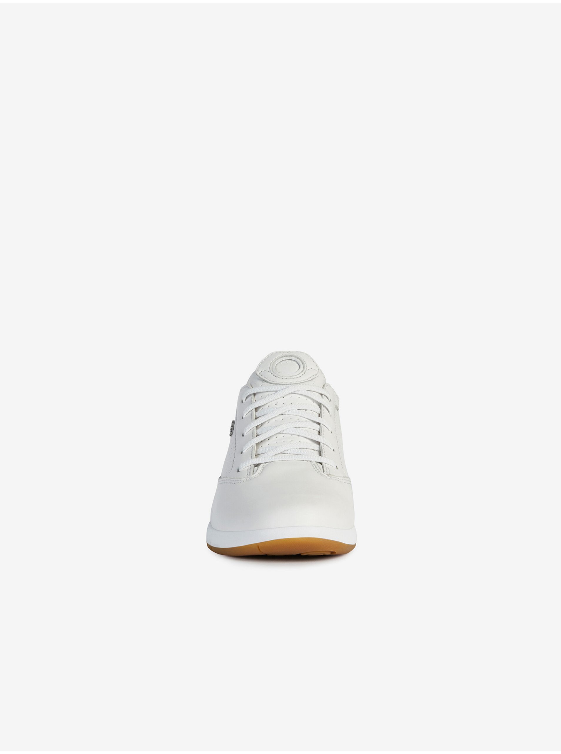 White Women's Leather Shoes Geox Aerantis - Women's