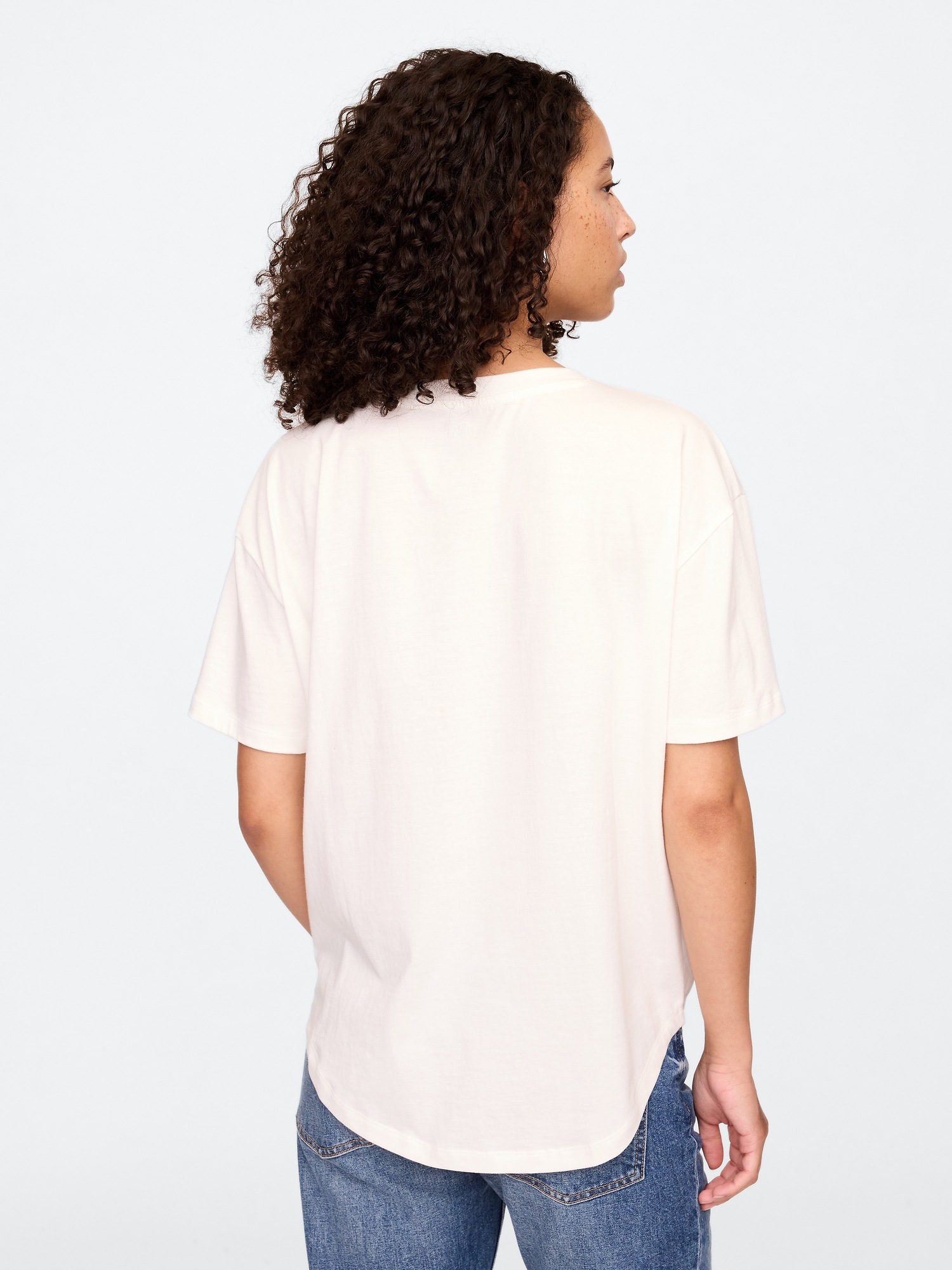 GAP Cotton T-shirt with logo - Women's