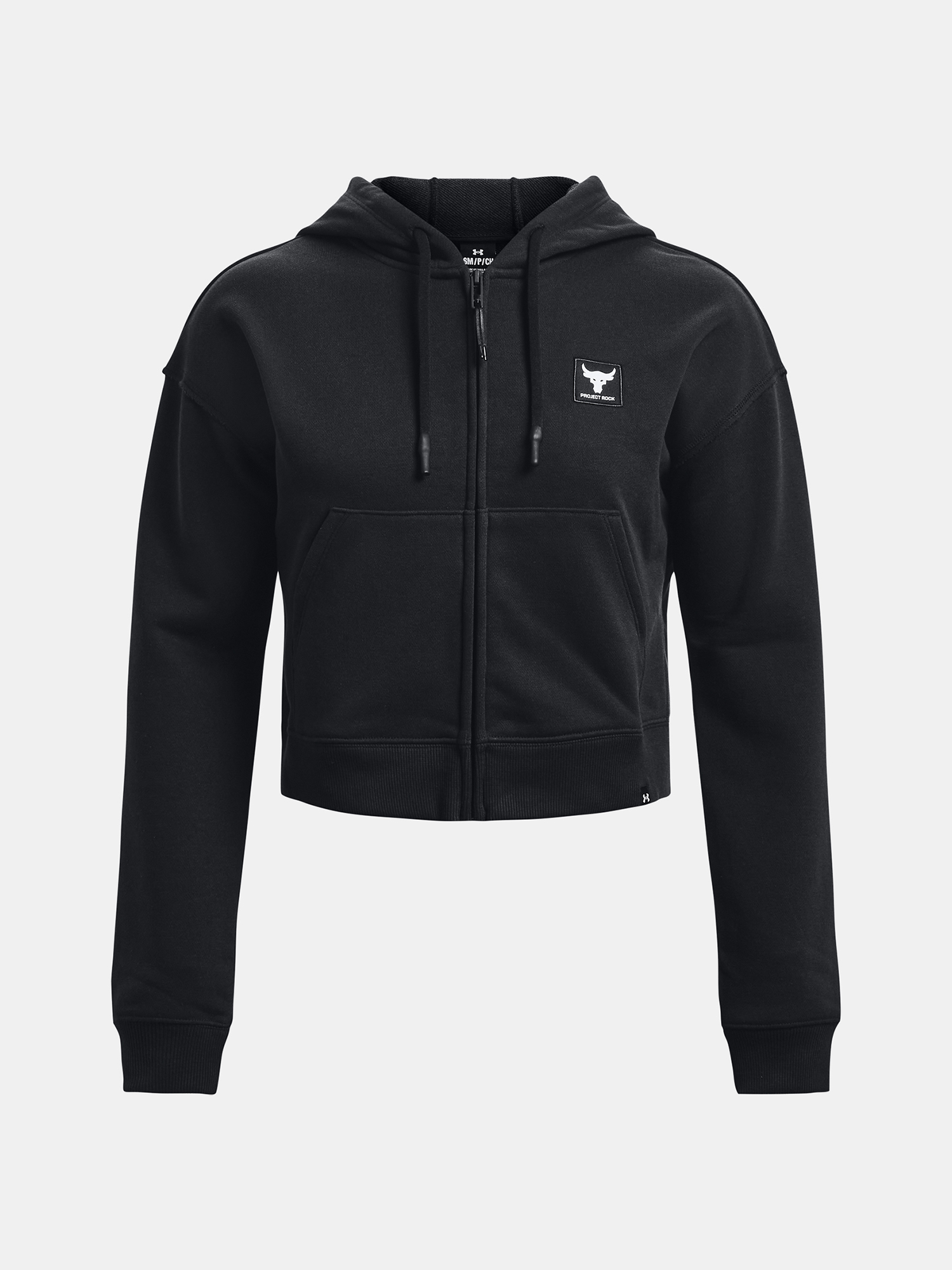 Under Armour Sweatshirt Pjt Rck HW Terry FZ-BLK - Women's