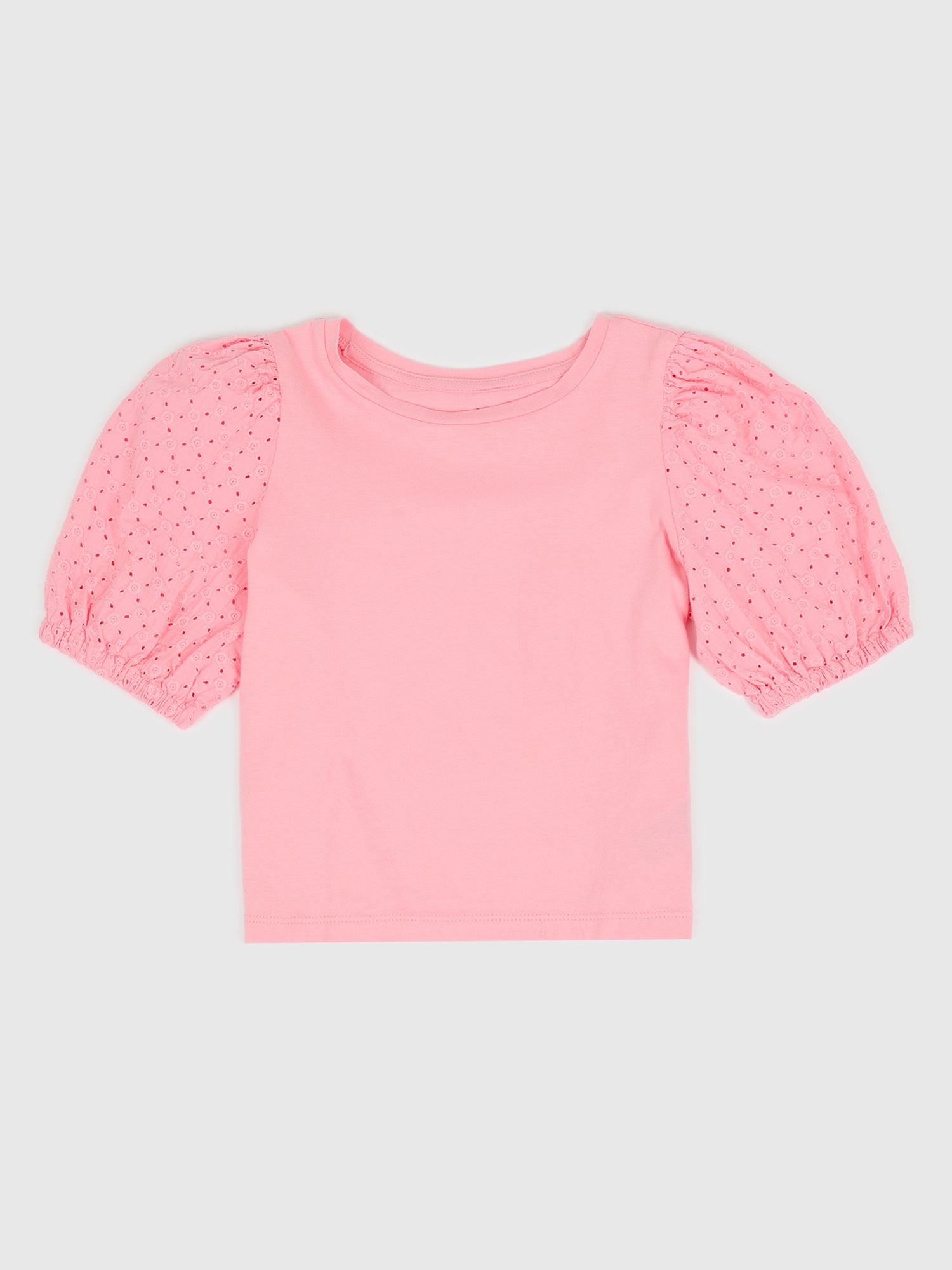 GAP Children's Top with Puffed Sleeves - Girls