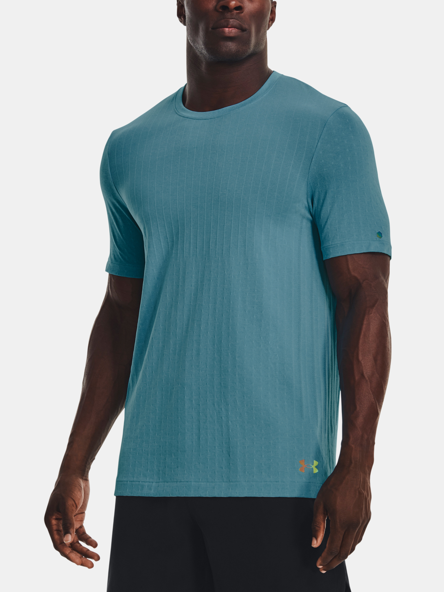 Under Armour T-Shirt UA Rush Seamless SS-BLU - Men