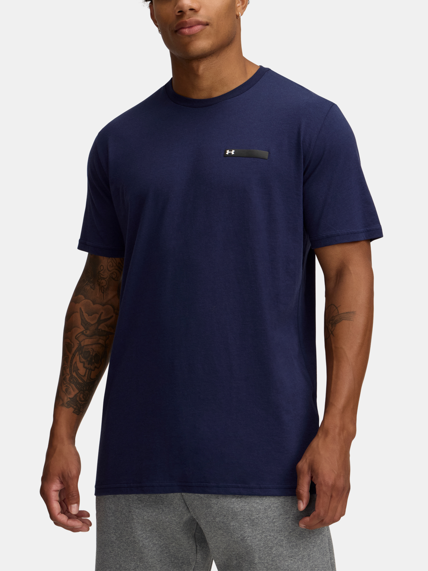 Men's T-shirt Under Armour UA M LC STRIP LOGO SS - Men's
