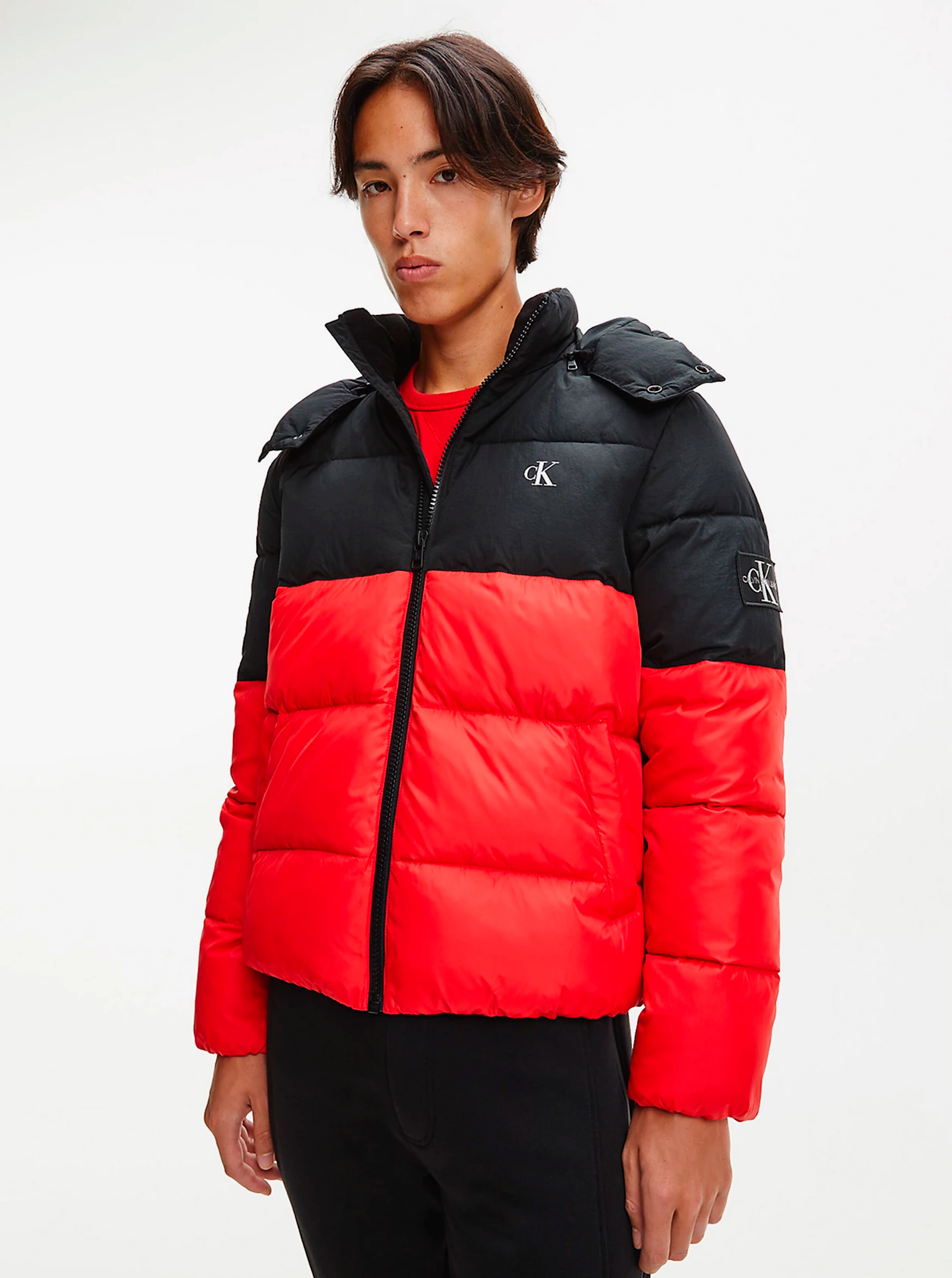 Pánska bunda Calvin Klein Colorblock