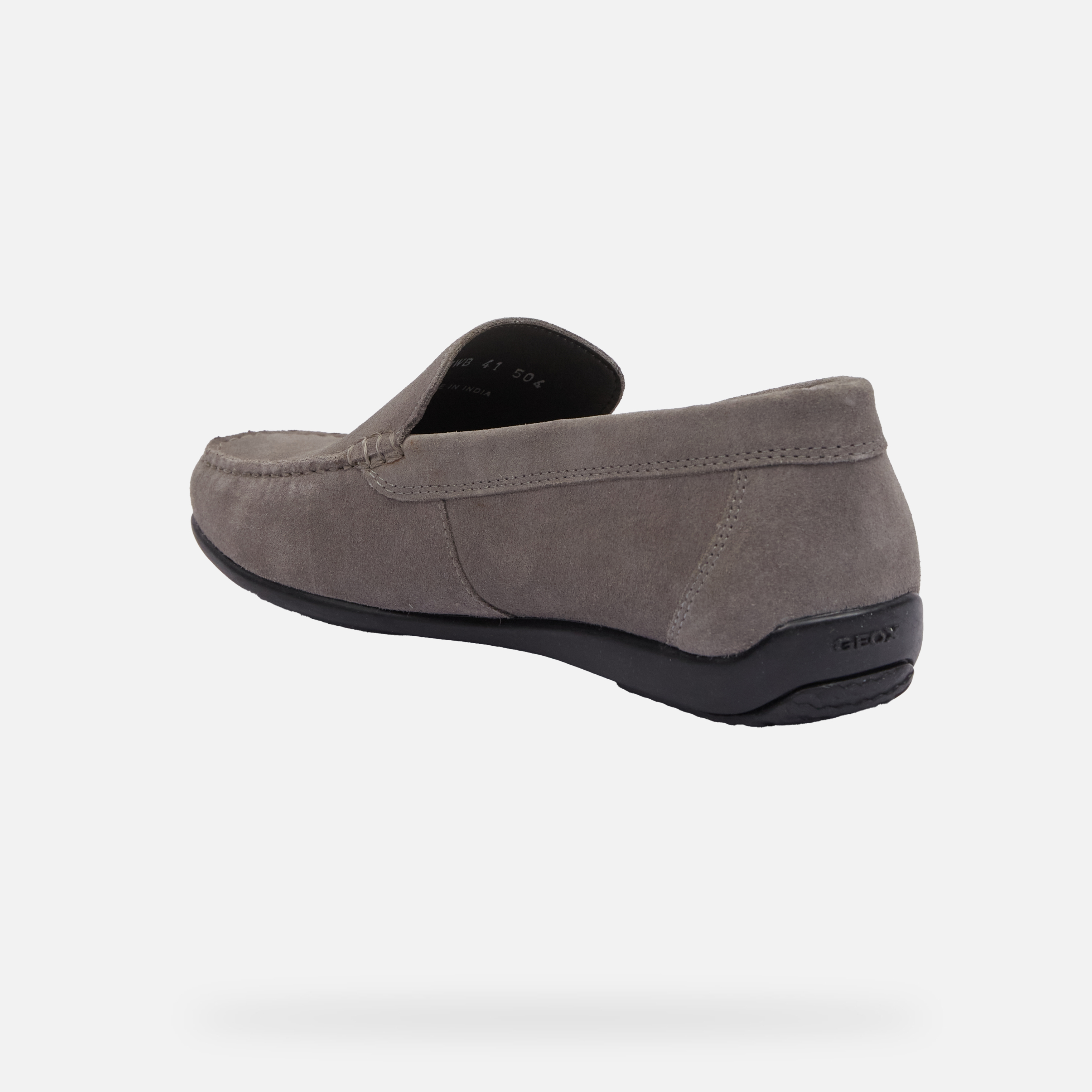 Grey men&#039;s moccasins Geox Ascanio - Men&#039;s