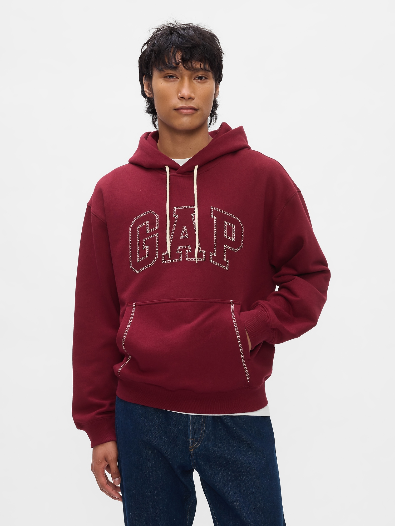 GAP Oversize sweatshirt with Stitch logo - Mens