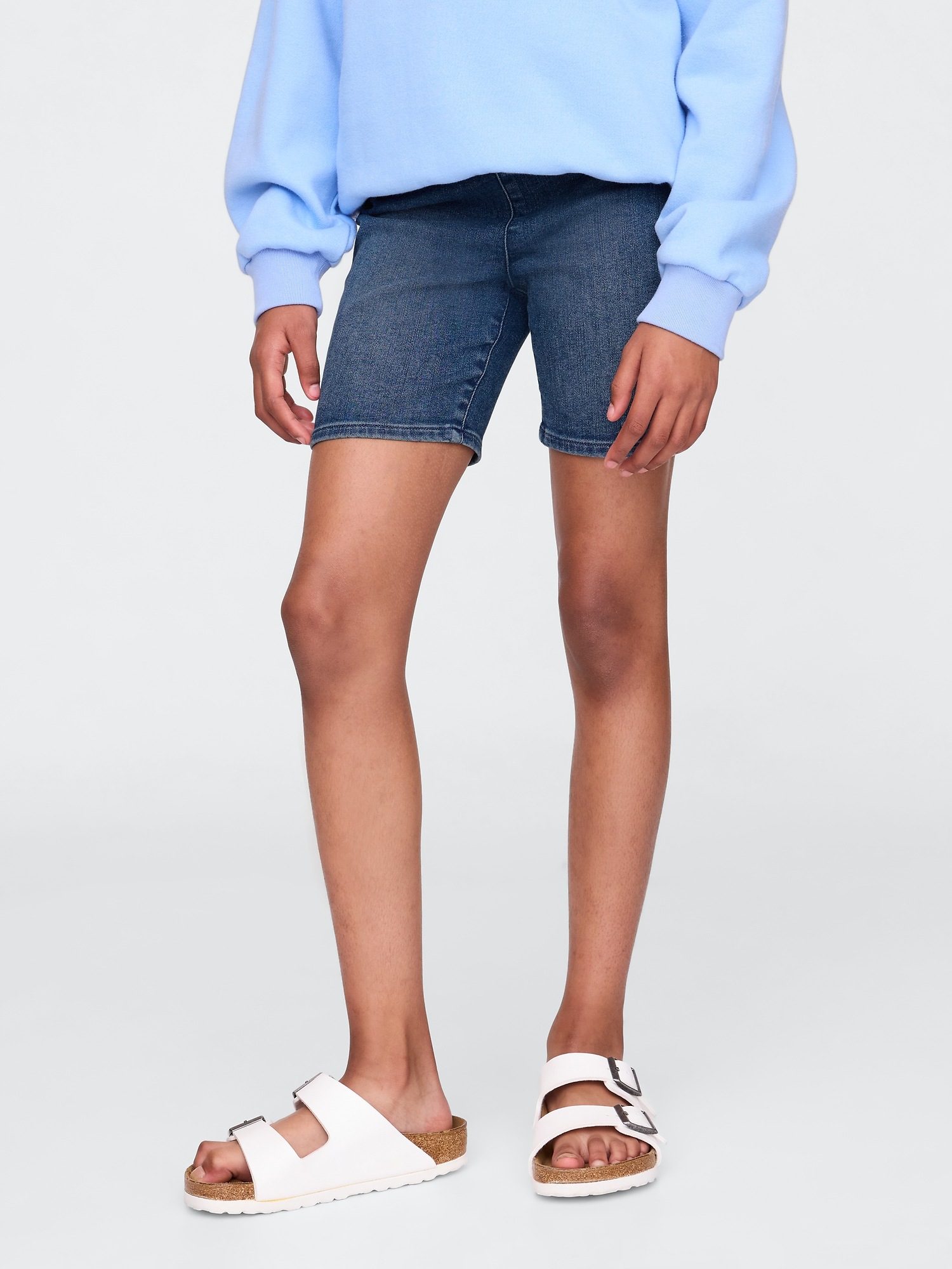 GAP Children&#039;s denim biker shorts - Girls