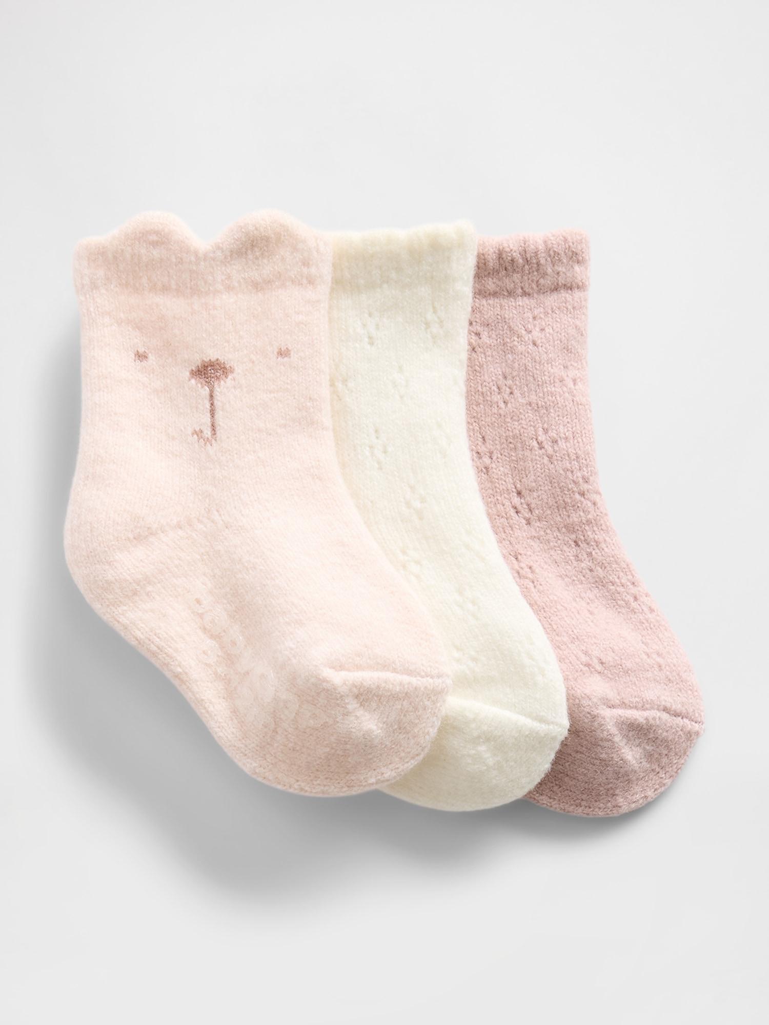 GAP Baby Socks CashSoft, 3 Pairs - Girls