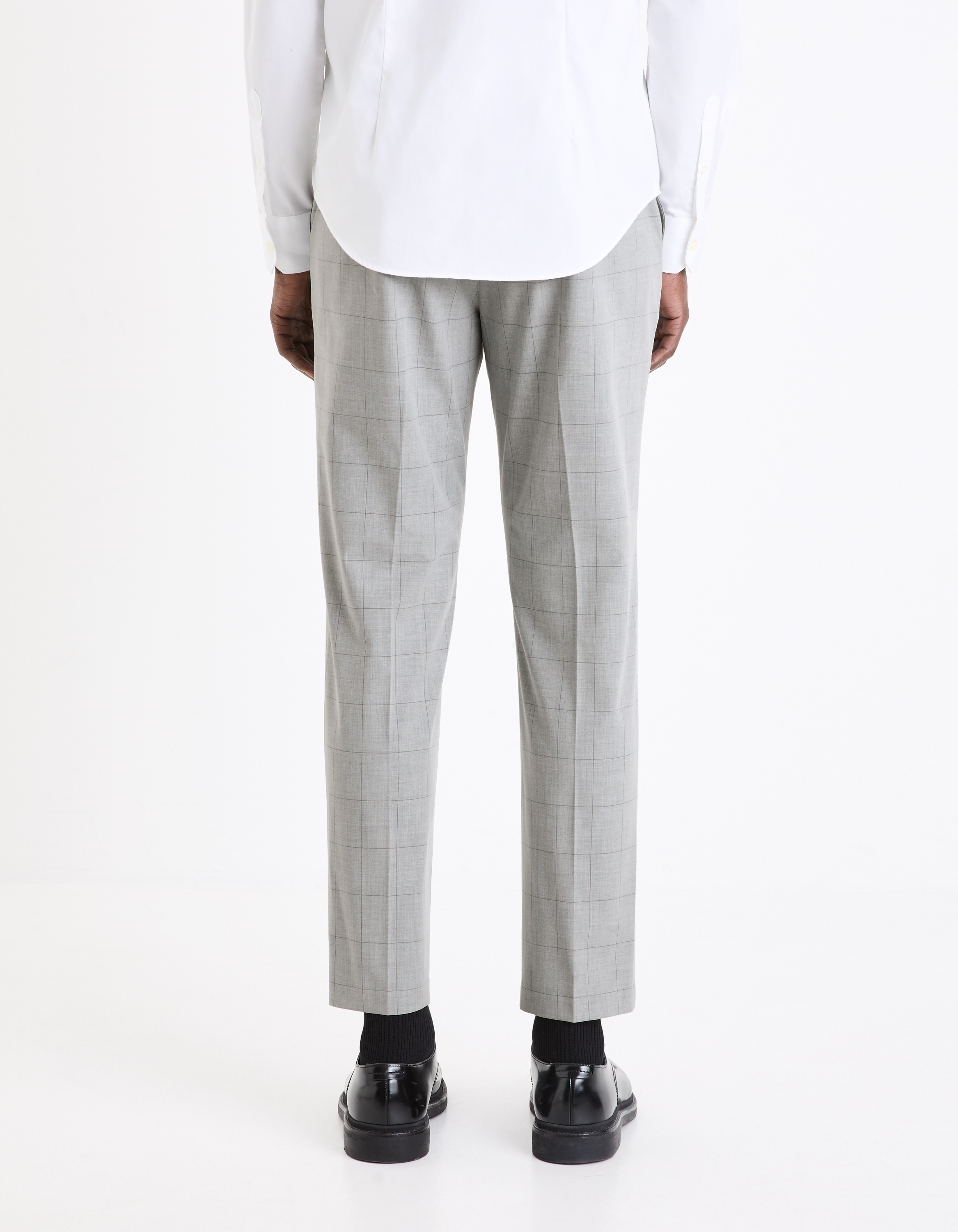 Pantaloni chino pentru barbati Celio - gri deschis