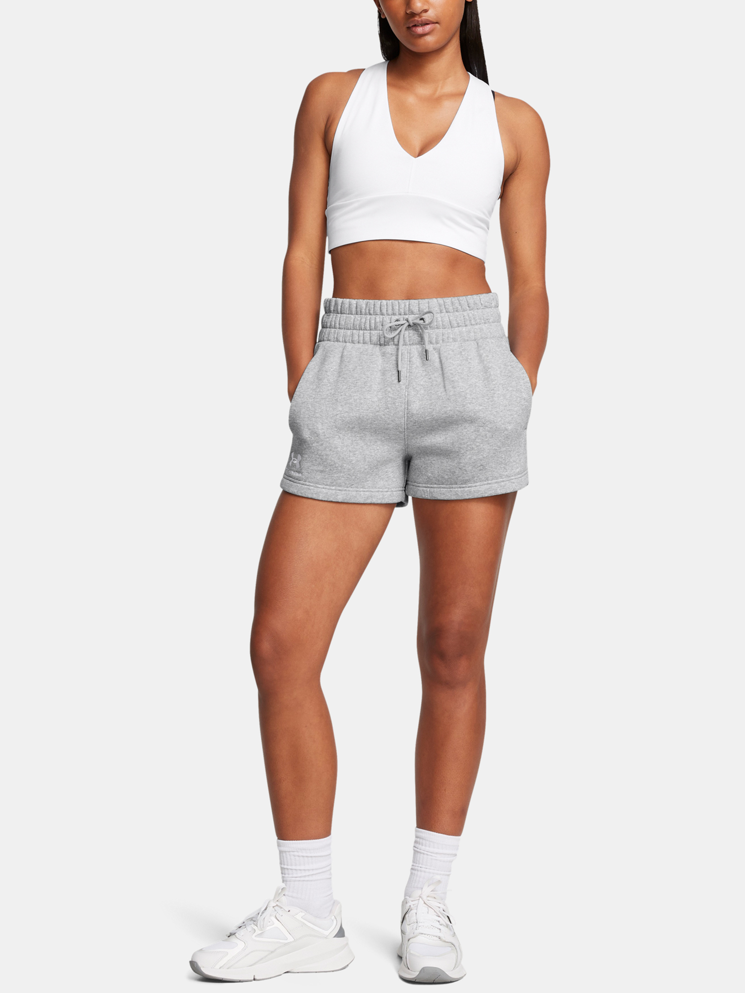 Women&#039;s shorts Under Armour UA Icon Fleece Boxer Shorts - Women&#039;s