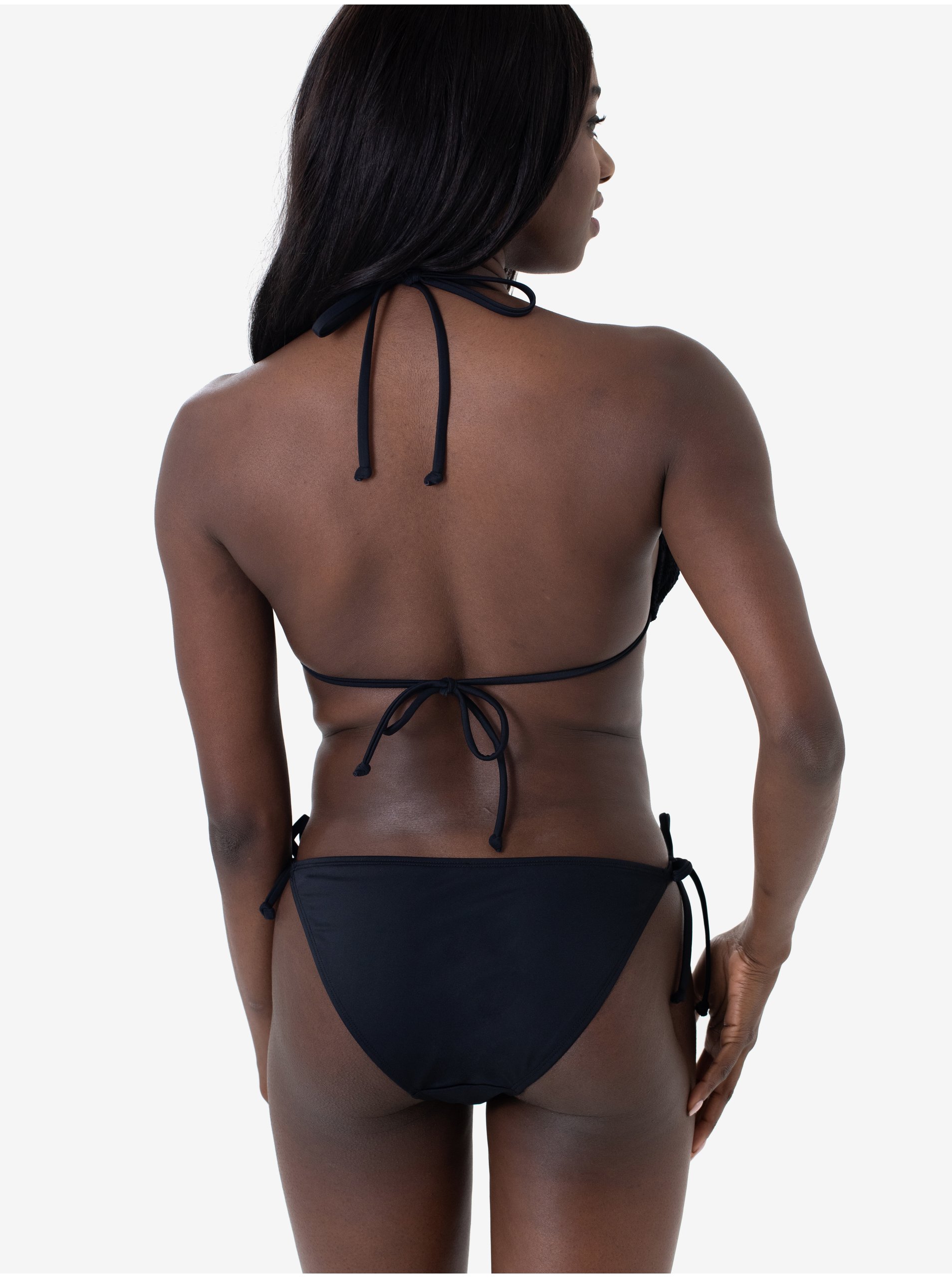 Black Women&#039;s Patterned Swimsuit Bottom DORINA Kubah - Women