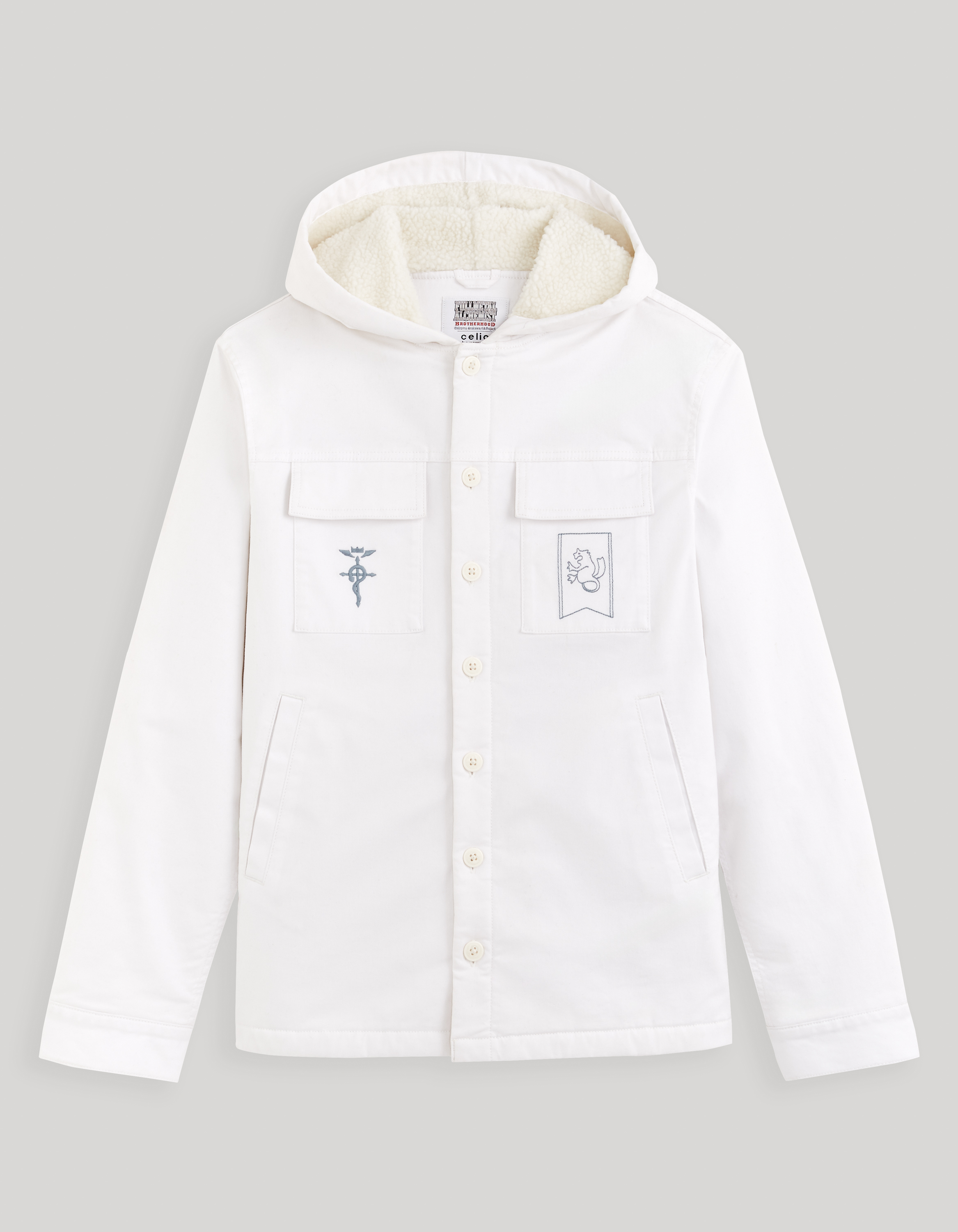 Jachete de iarna pentru barbati Celio - alb