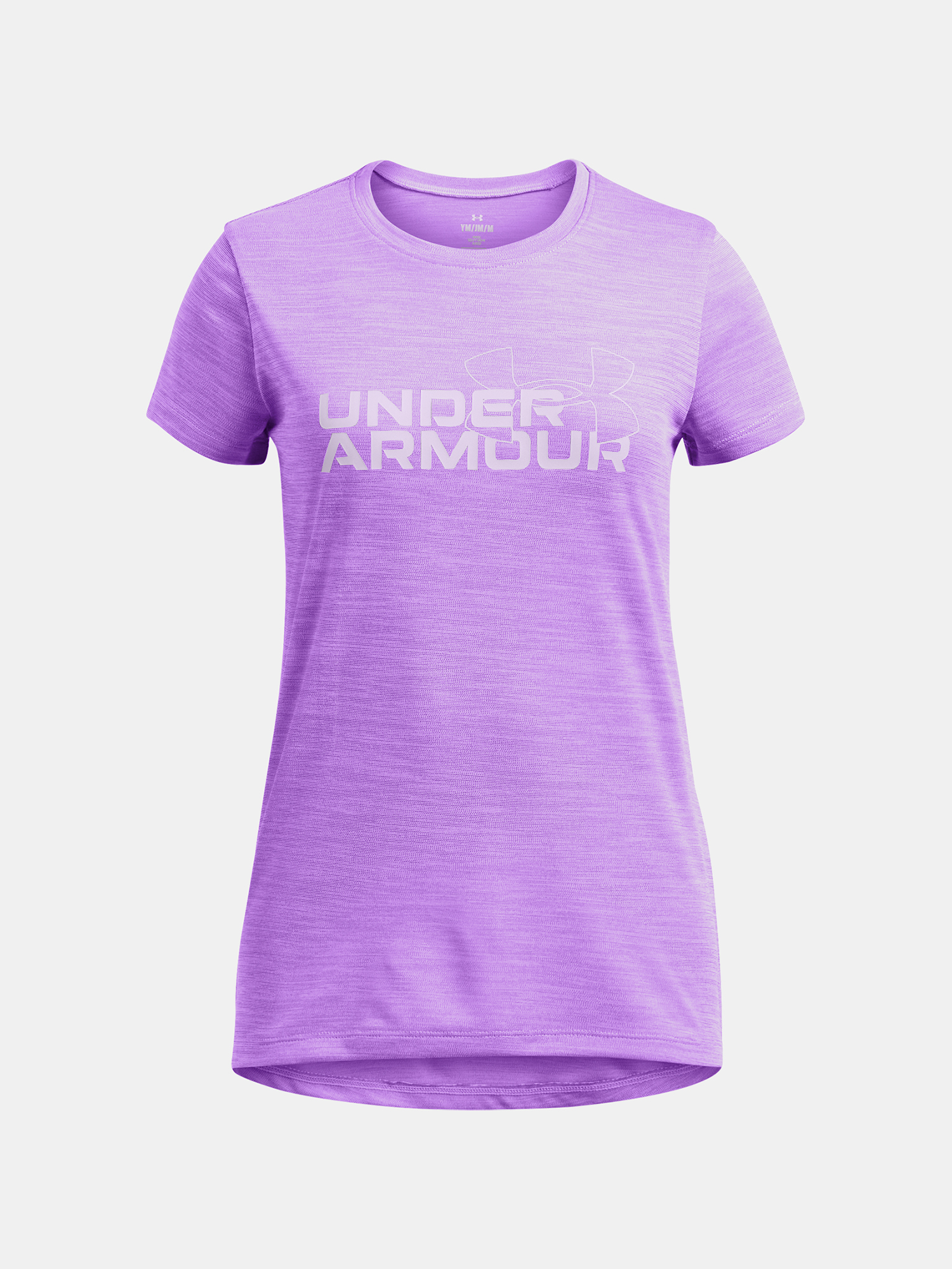 Under Armour Girls' T-shirt UA G TECH TWIST WDMK LOGO SS - Girls