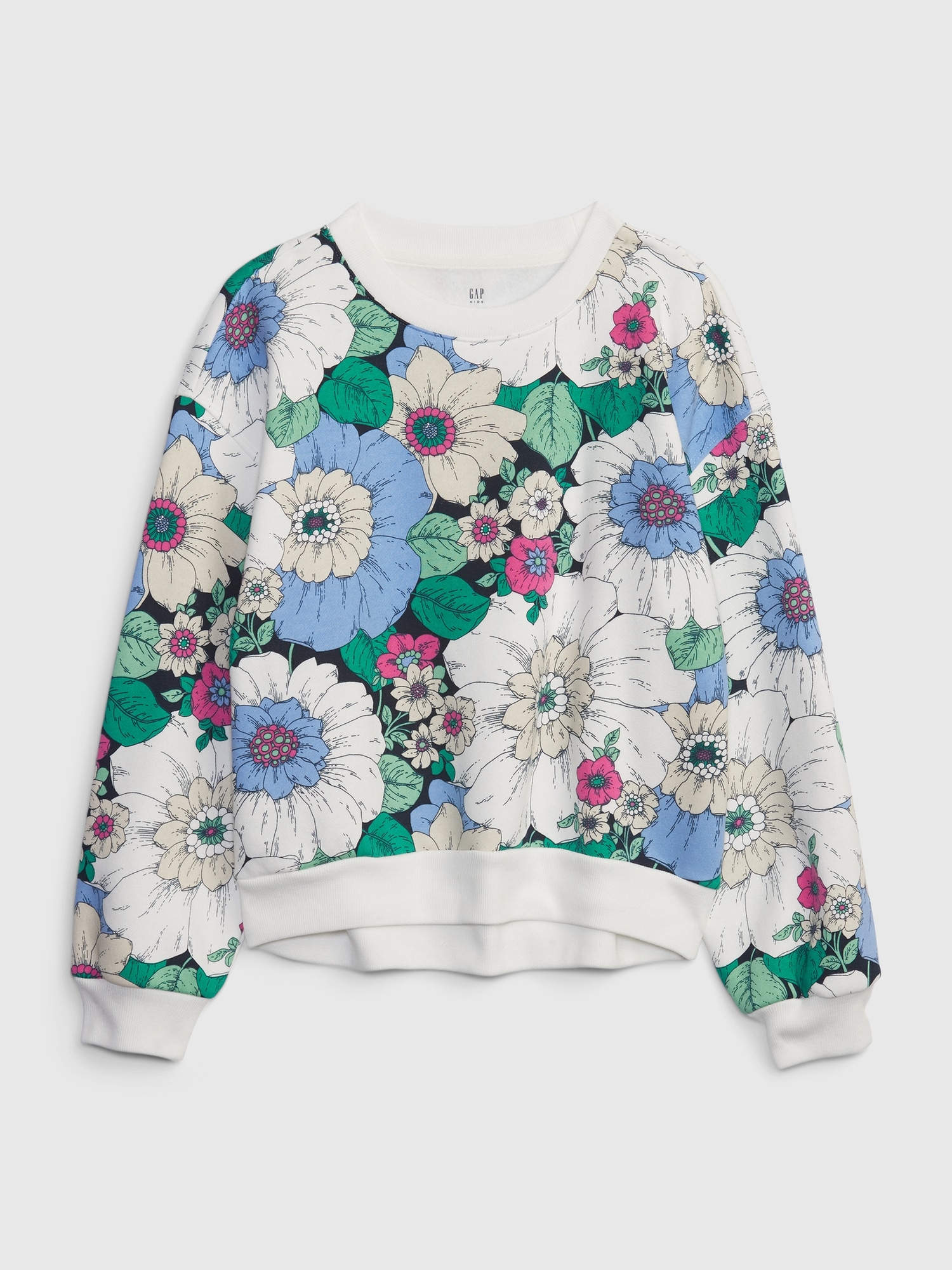 GAP Kids Floral Sweatshirt - Girls