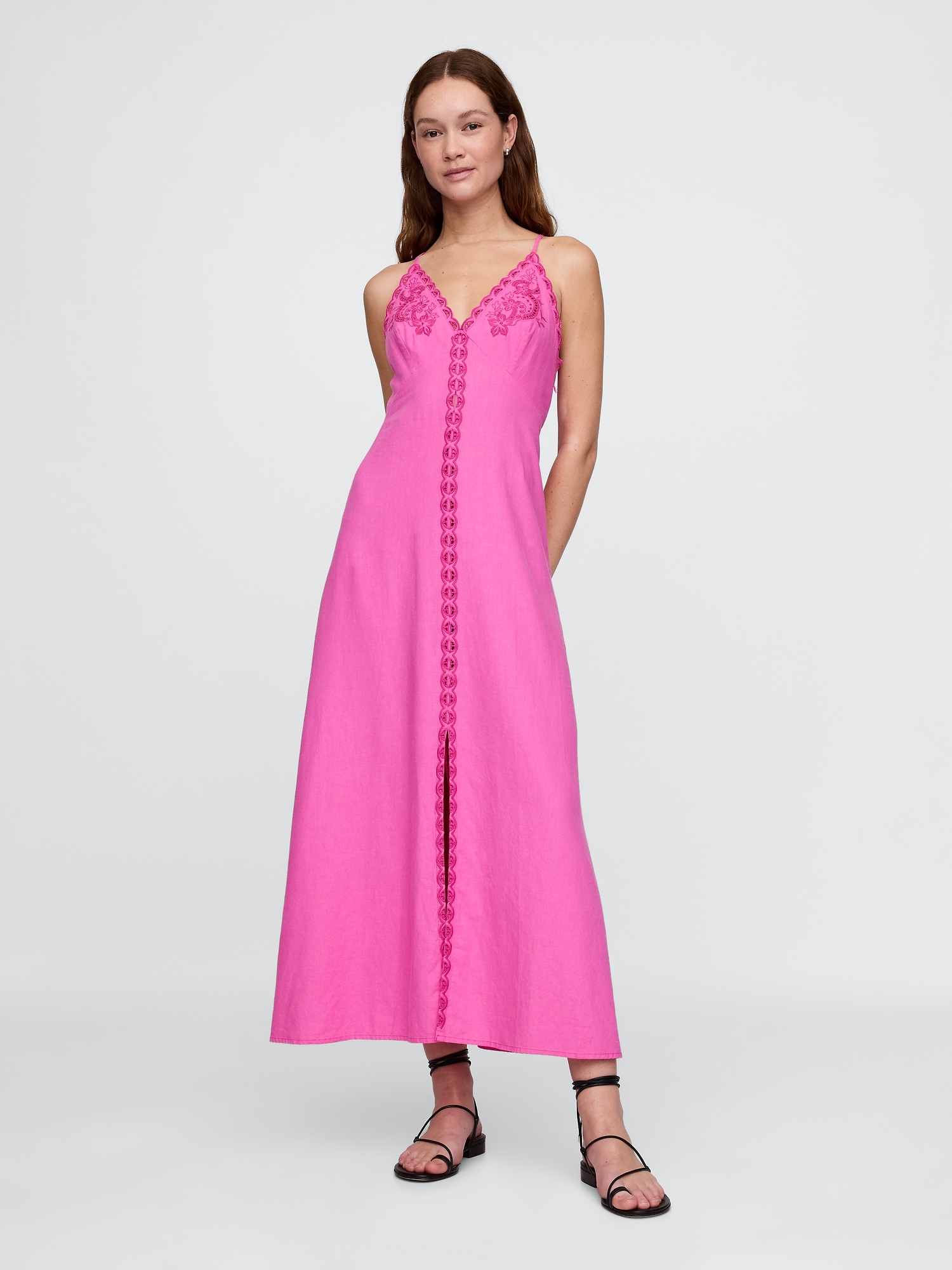 GAP Linen maxi dress - Womens