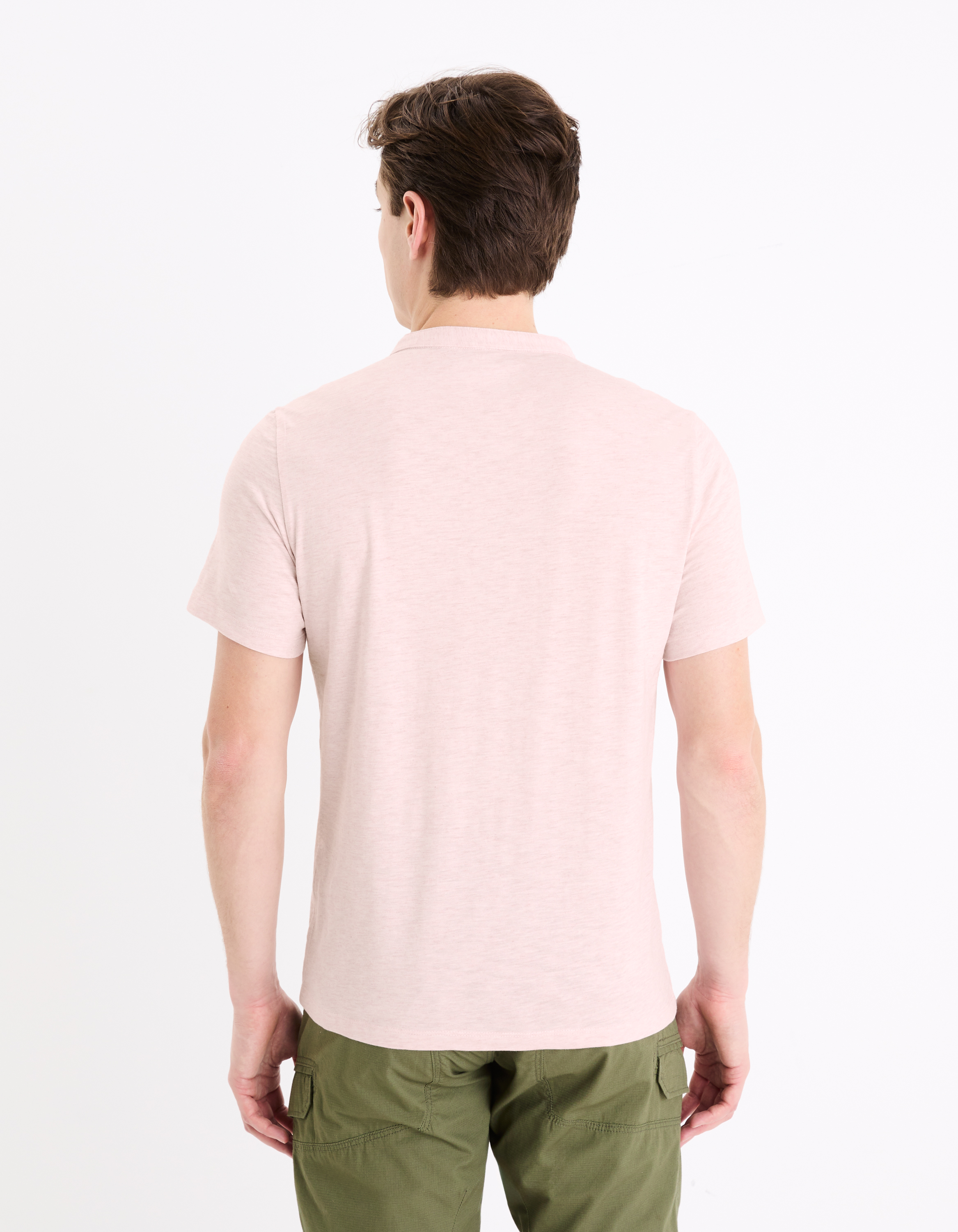 Tricouri pentru barbati Celio - roz