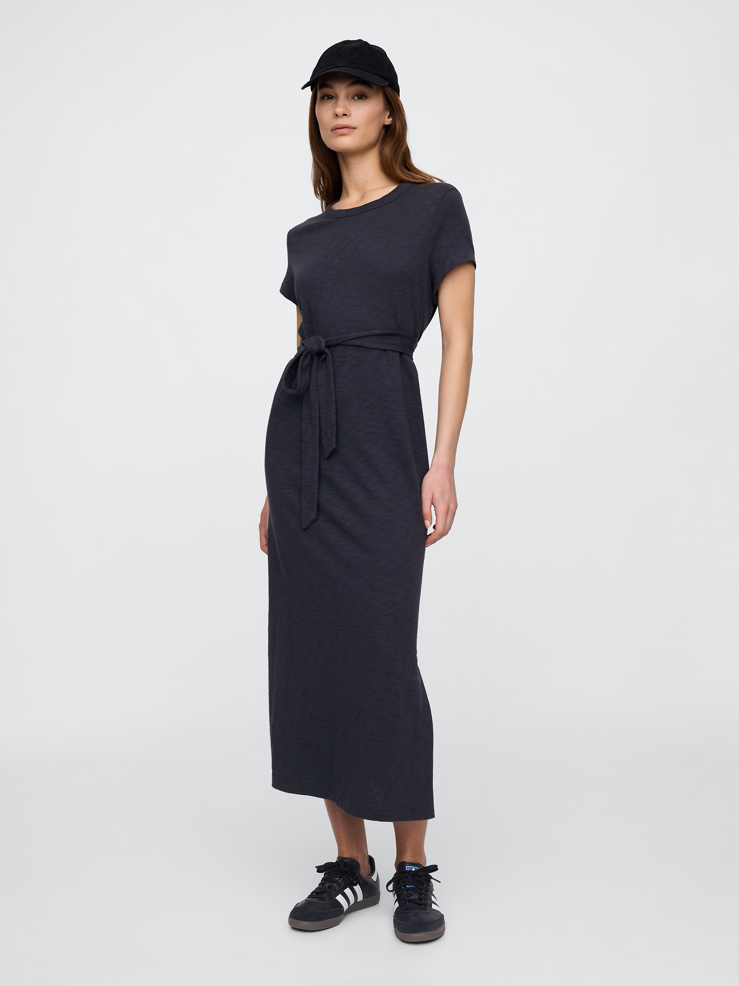 GAP Midi dress with belt - Womens