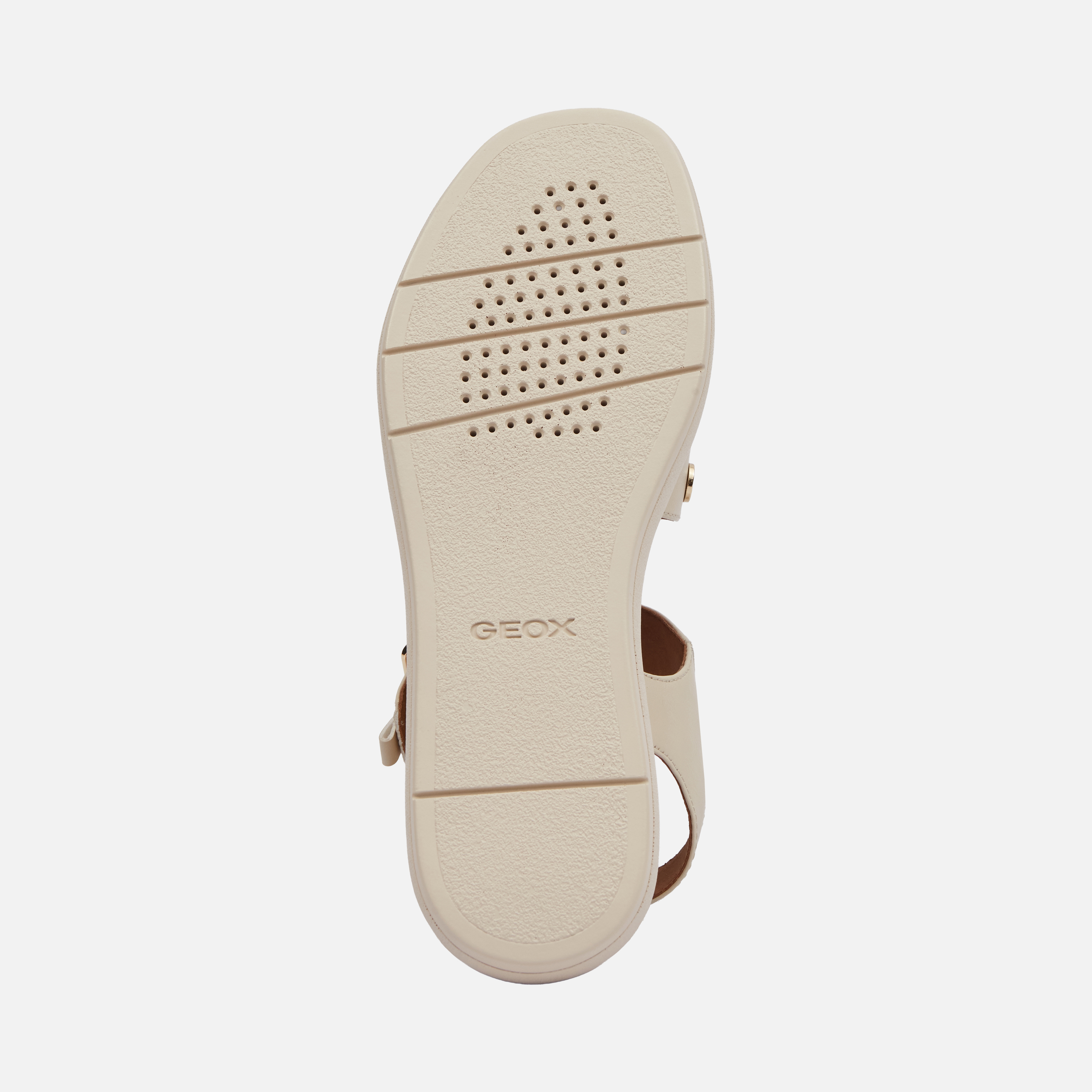 Cream women's sandals Geox Camalei - Women's