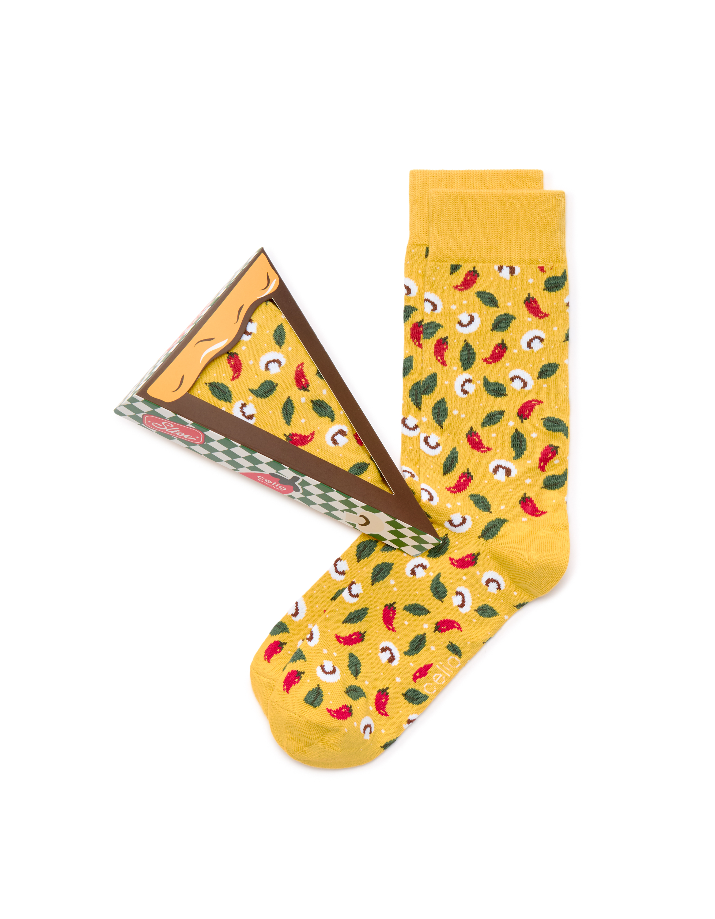 Celio Pizza Socks Gift Pack - Men's