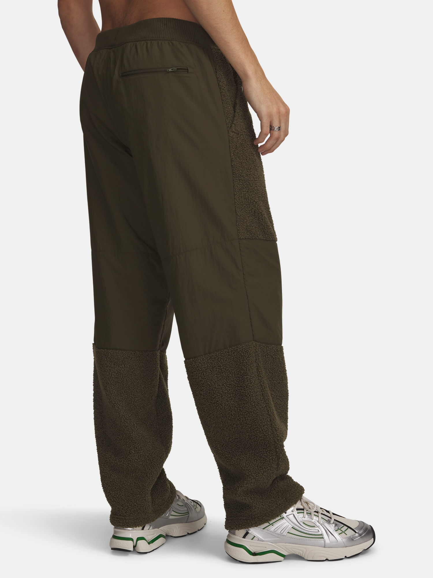 Under Armour UA High Pile Fleece Pants-GRN Men&#039;s Sports Trousers - Mens