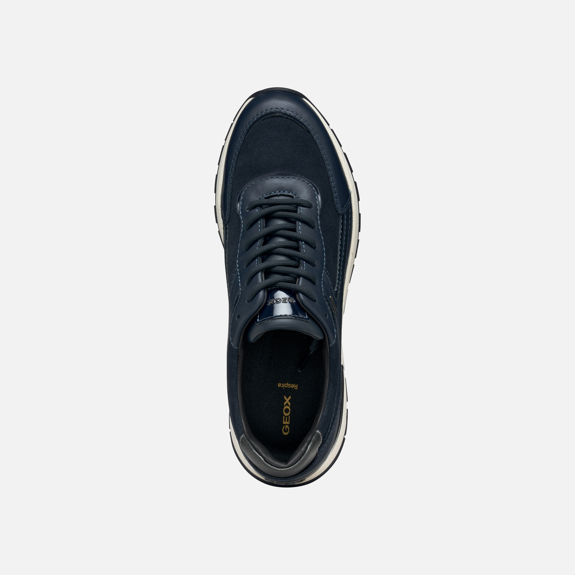 Dark blue women's sneakers Geox Desya ABX - Women's