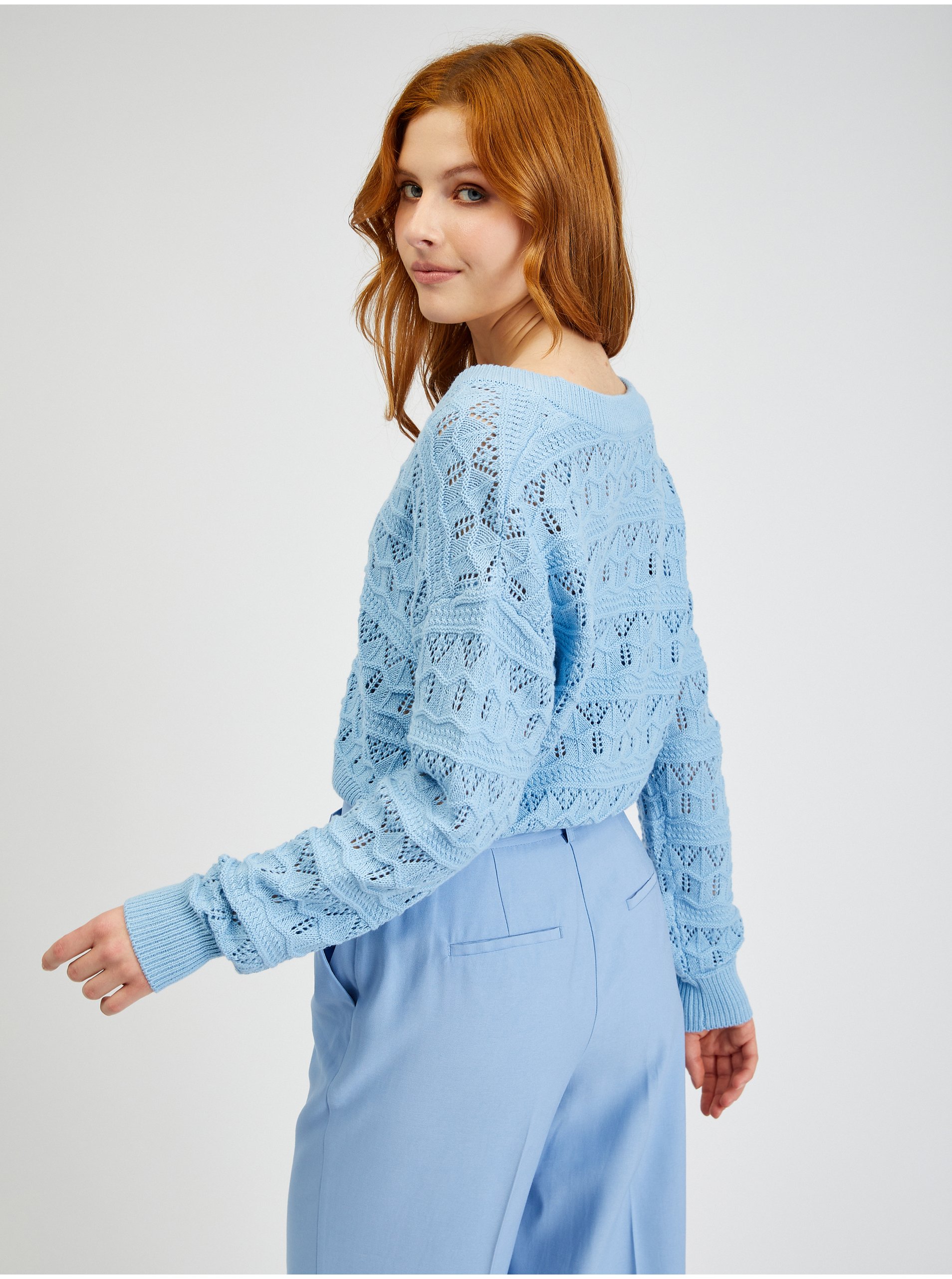 Cardigane pentru femei ORSAY - albastru deschis