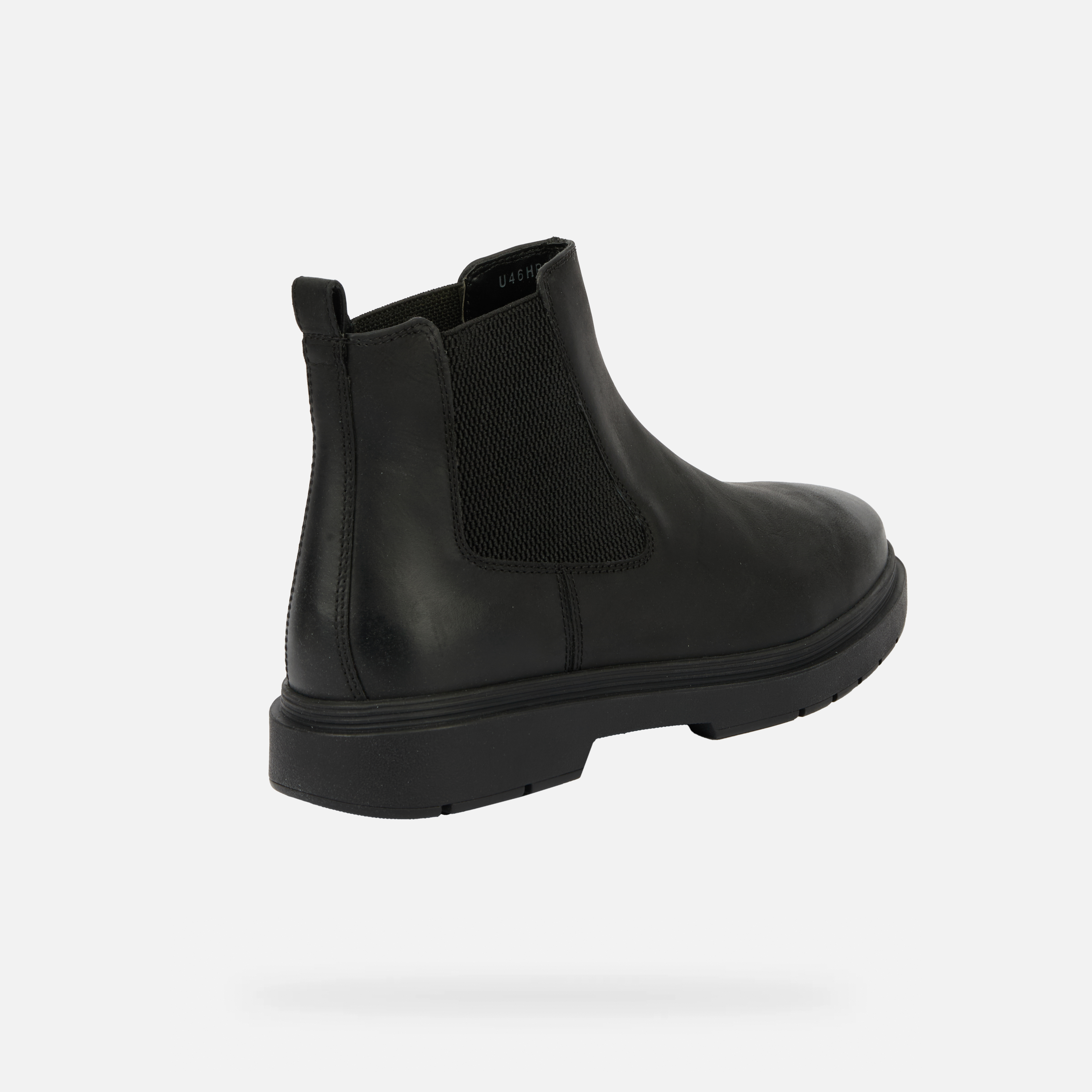 Black Men's Ankle Boots Geox Calaita - Mens