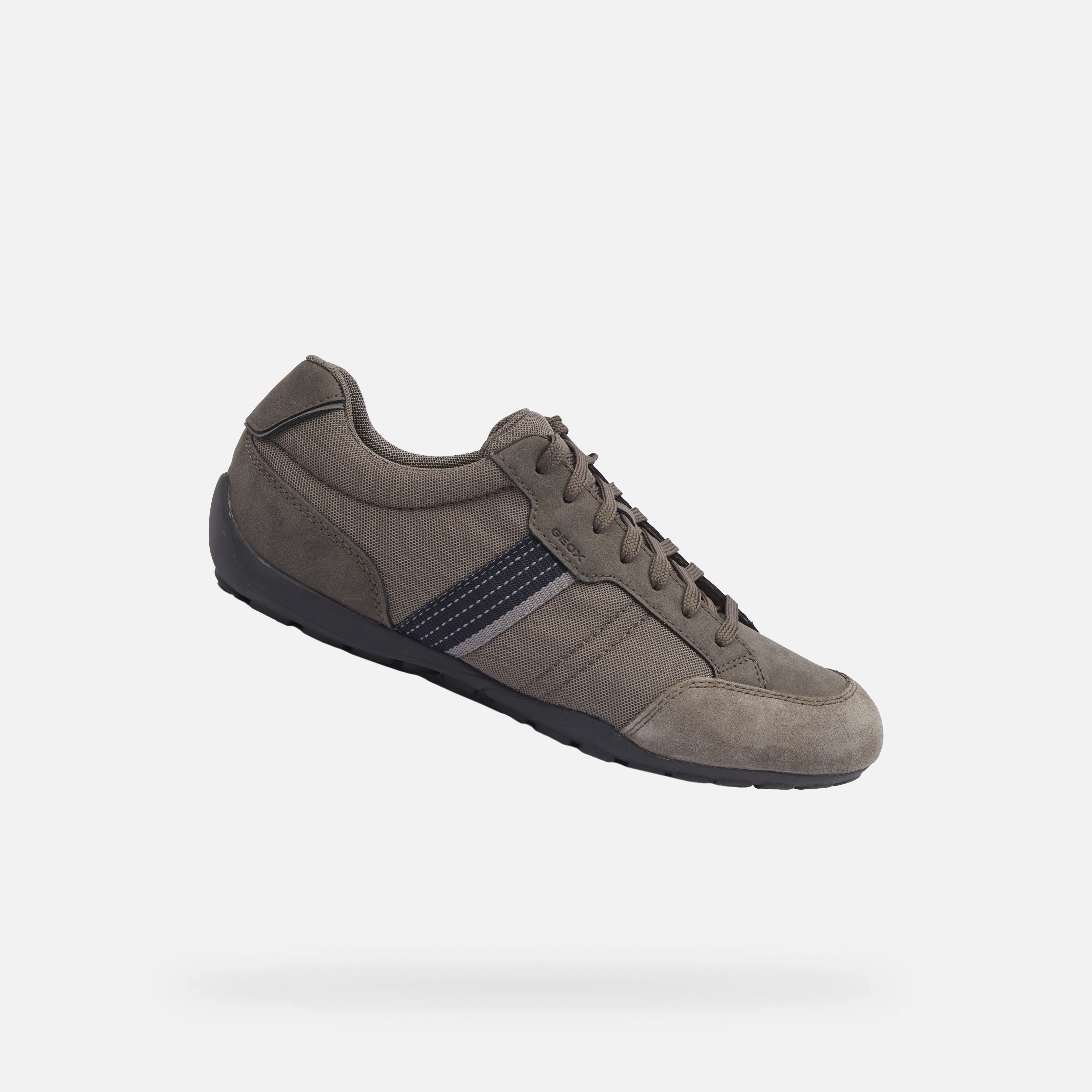 Light grey men&#039;s sneakers Geox Ravex - Men&#039;s